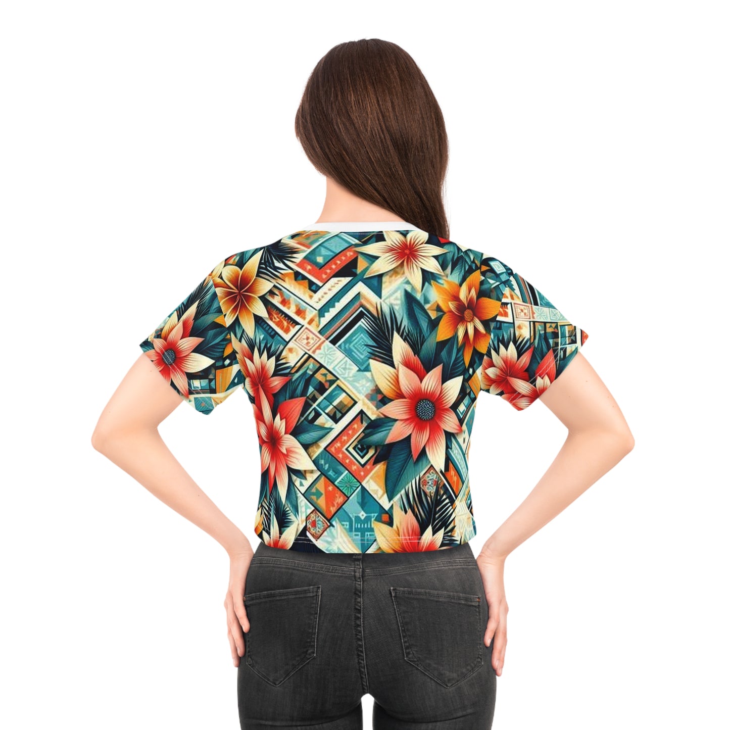 Juicy Clams Crop Top Tee (H028)