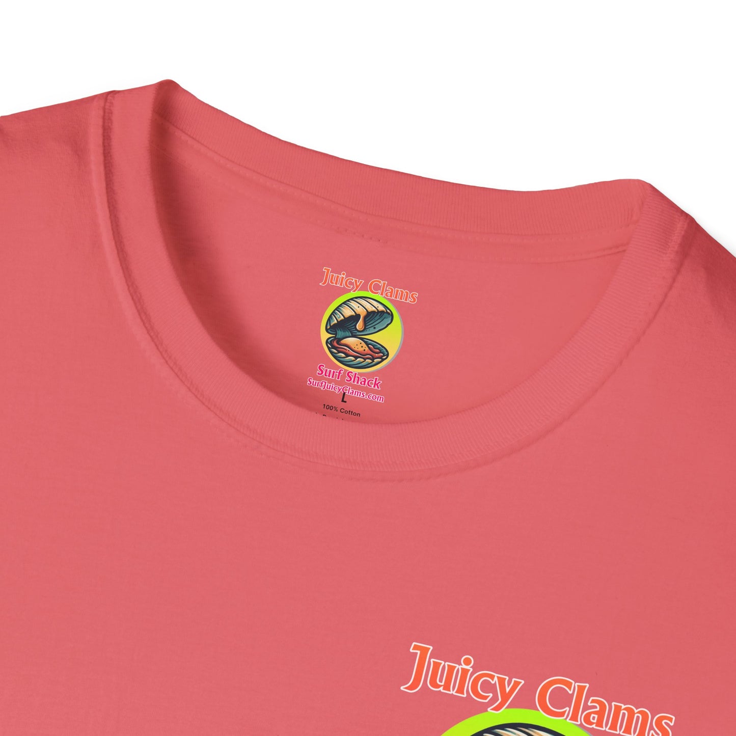 Juicy Clams Unisex Logo T-Shirt (A010)