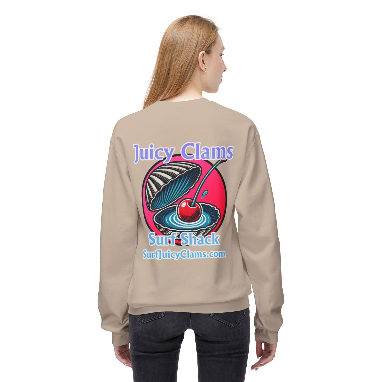 Juicy Clams Unisex Midweight Sweatshirt (A008)