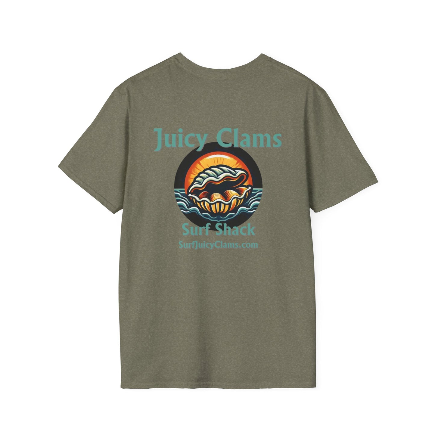 Juicy Clams Unisex Logo T-Shirt (A002)