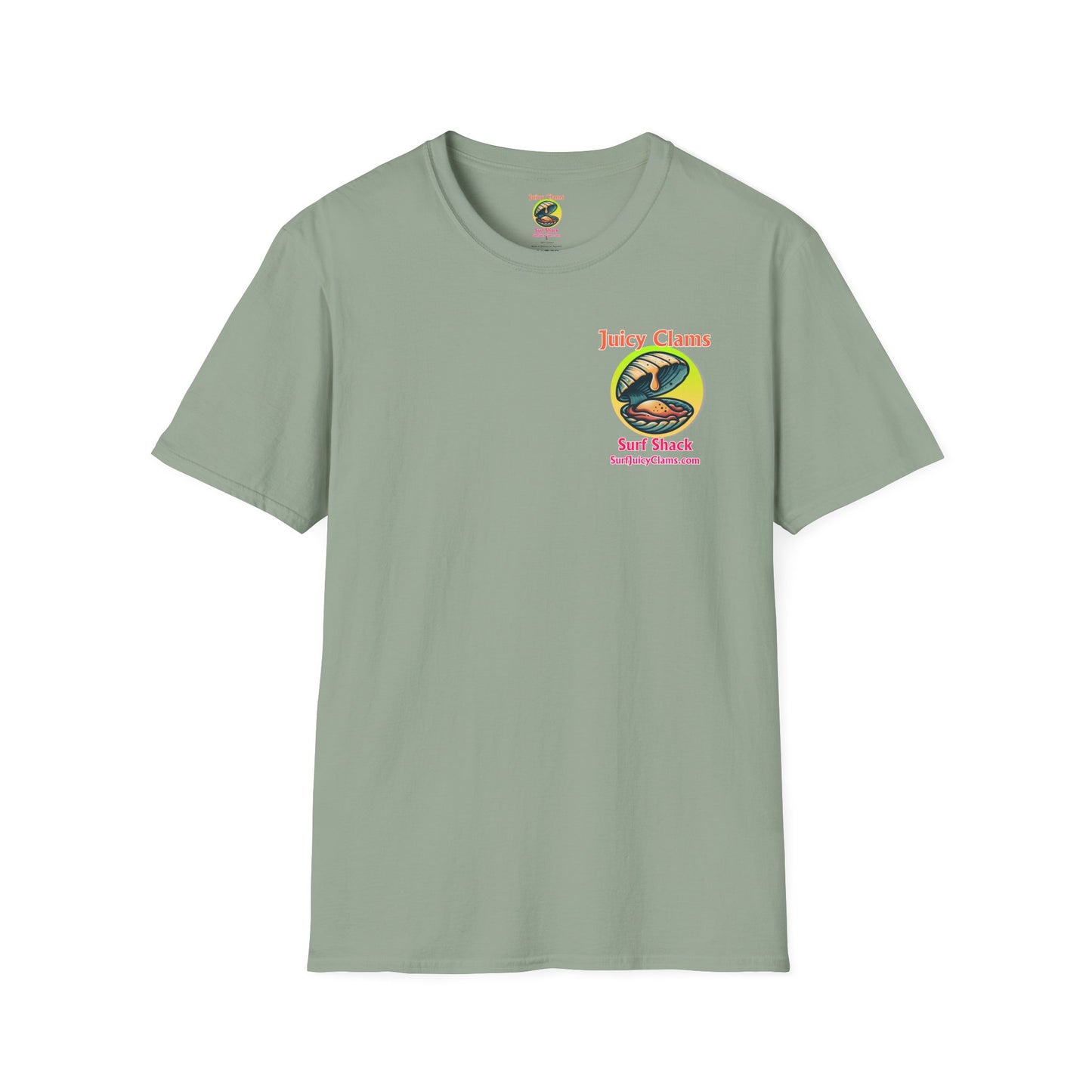 Juicy Clams Unisex Logo T-Shirt (A010)