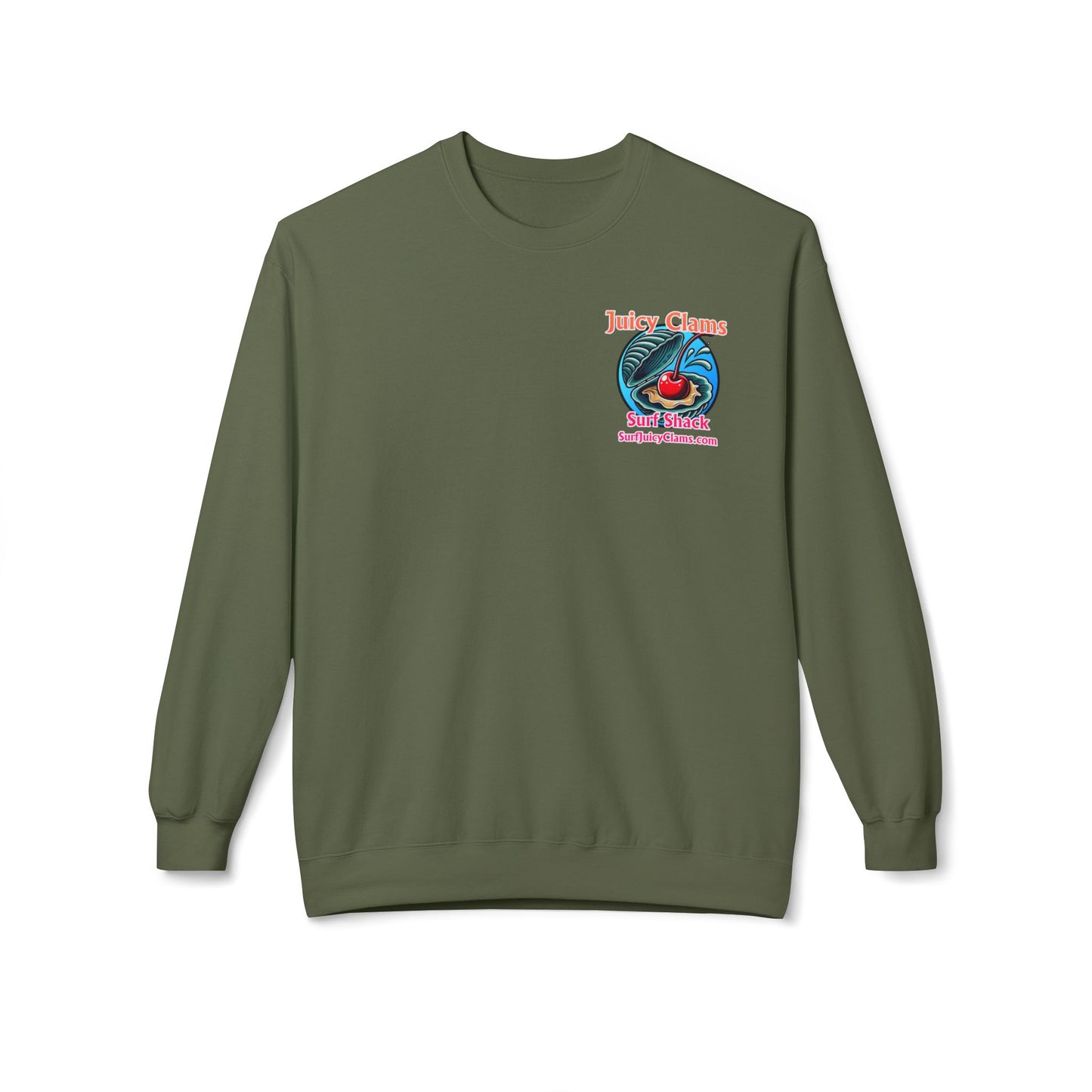 Juicy Clams Unisex Midweight Sweatshirt (A003)