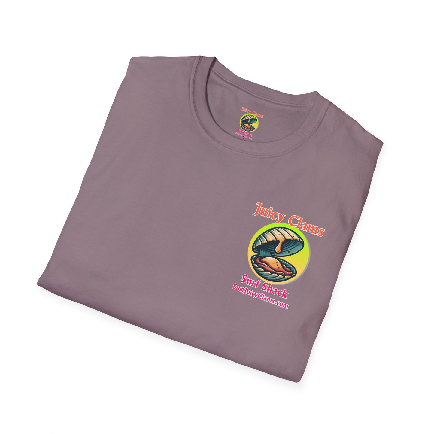 Juicy Clams Unisex Logo T-Shirt (A010)