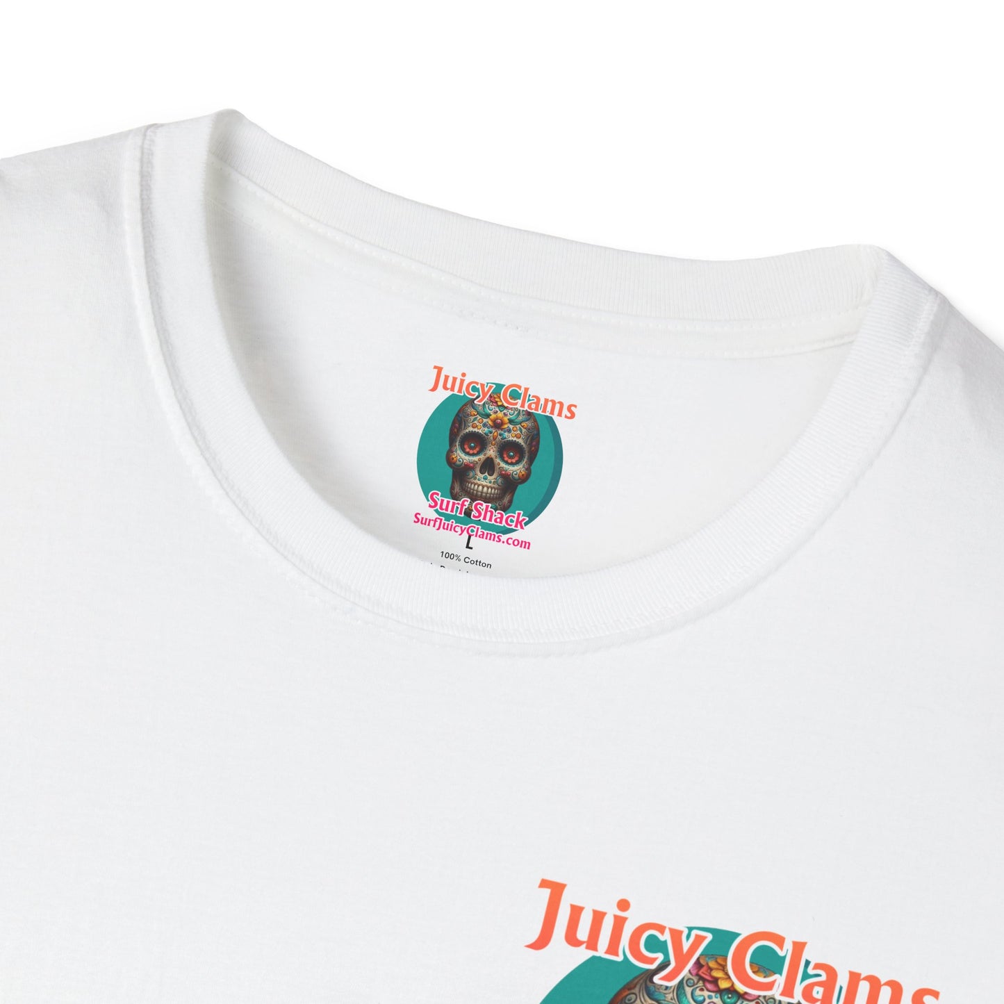 Juicy Clams Unisex Logo T-Shirt (A014)