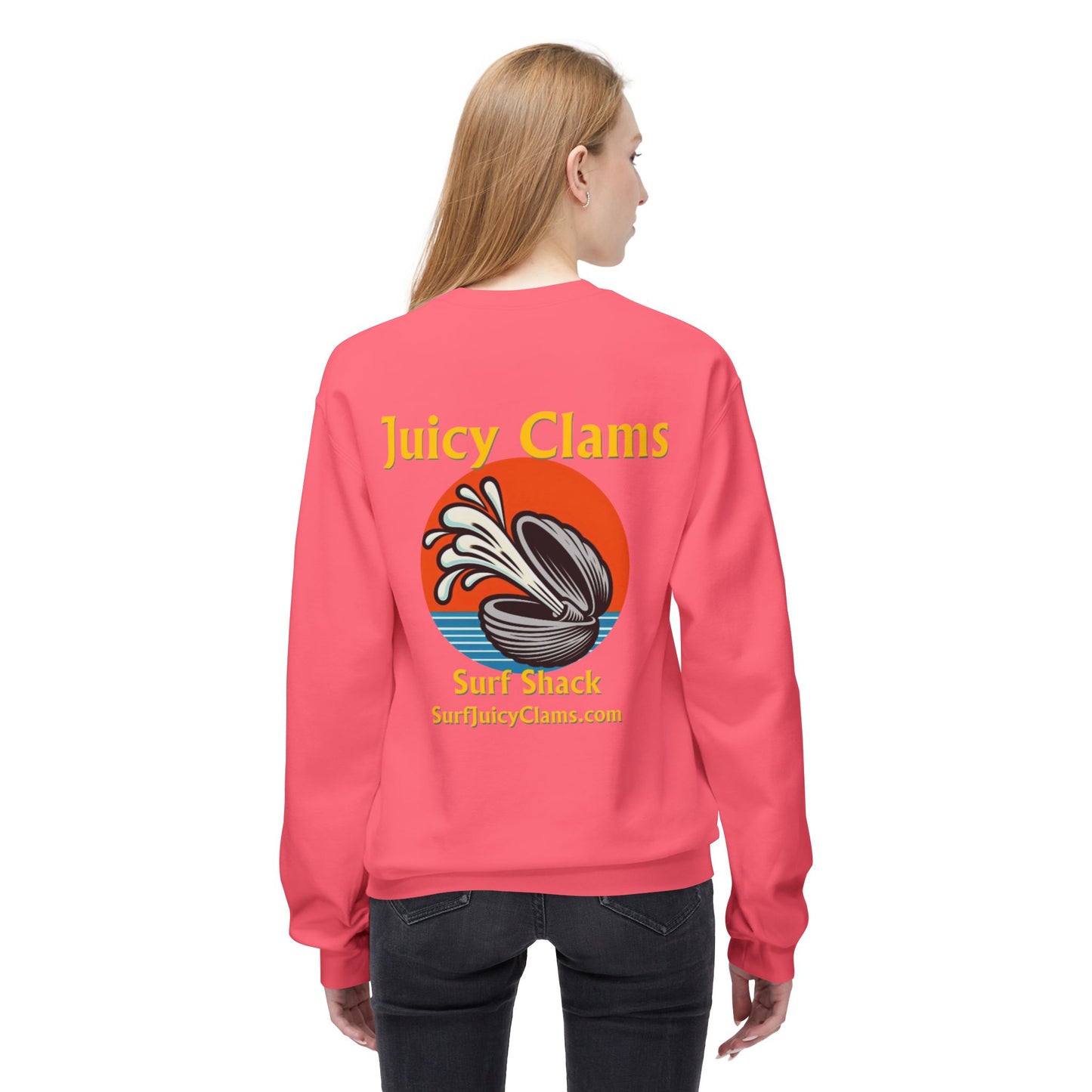 Juicy Clams Unisex Midweight Sweatshirt (A005)