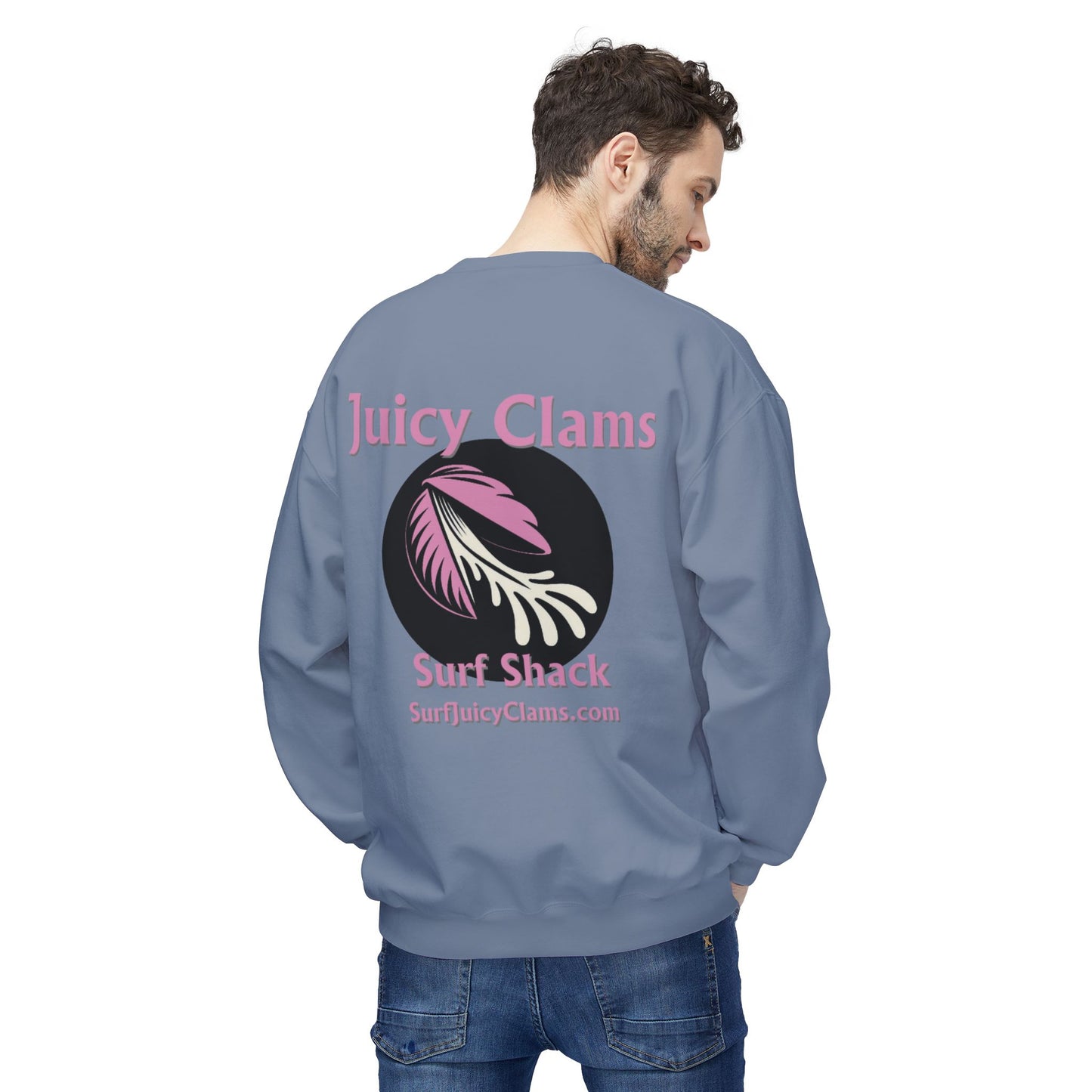 Juicy Clams Unisex Midweight Sweatshirt (A001)