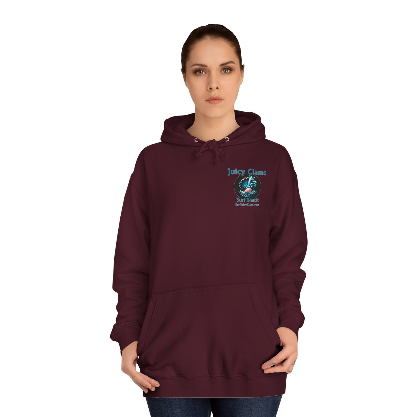 Juicy Clams Unisex College Hoodie (A004)