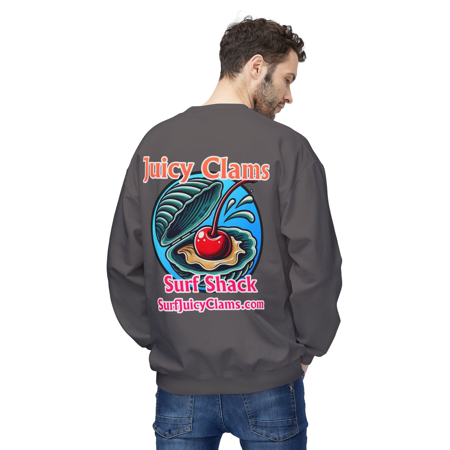 Juicy Clams Unisex Midweight Sweatshirt (A003)