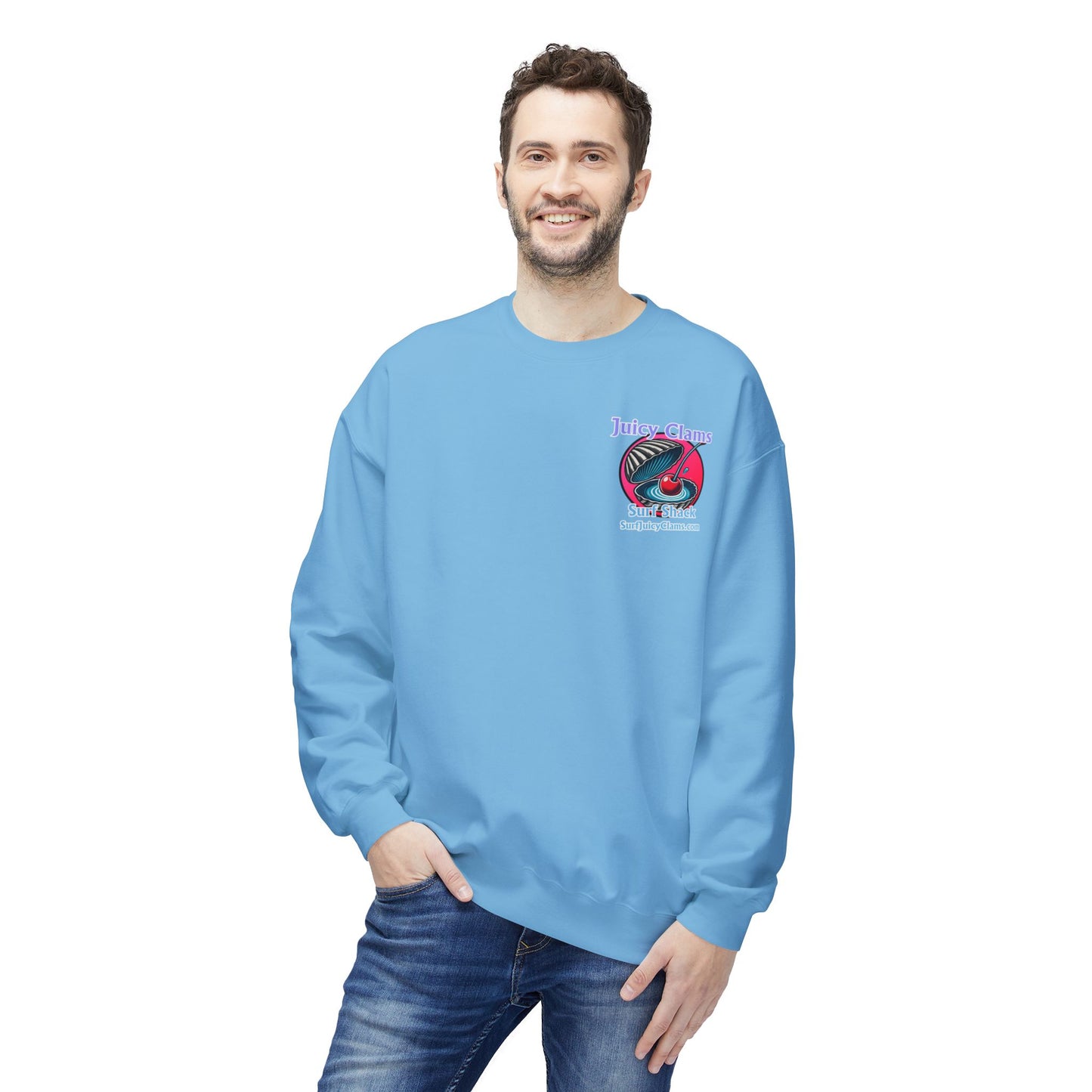 Juicy Clams Unisex Midweight Sweatshirt (A008)