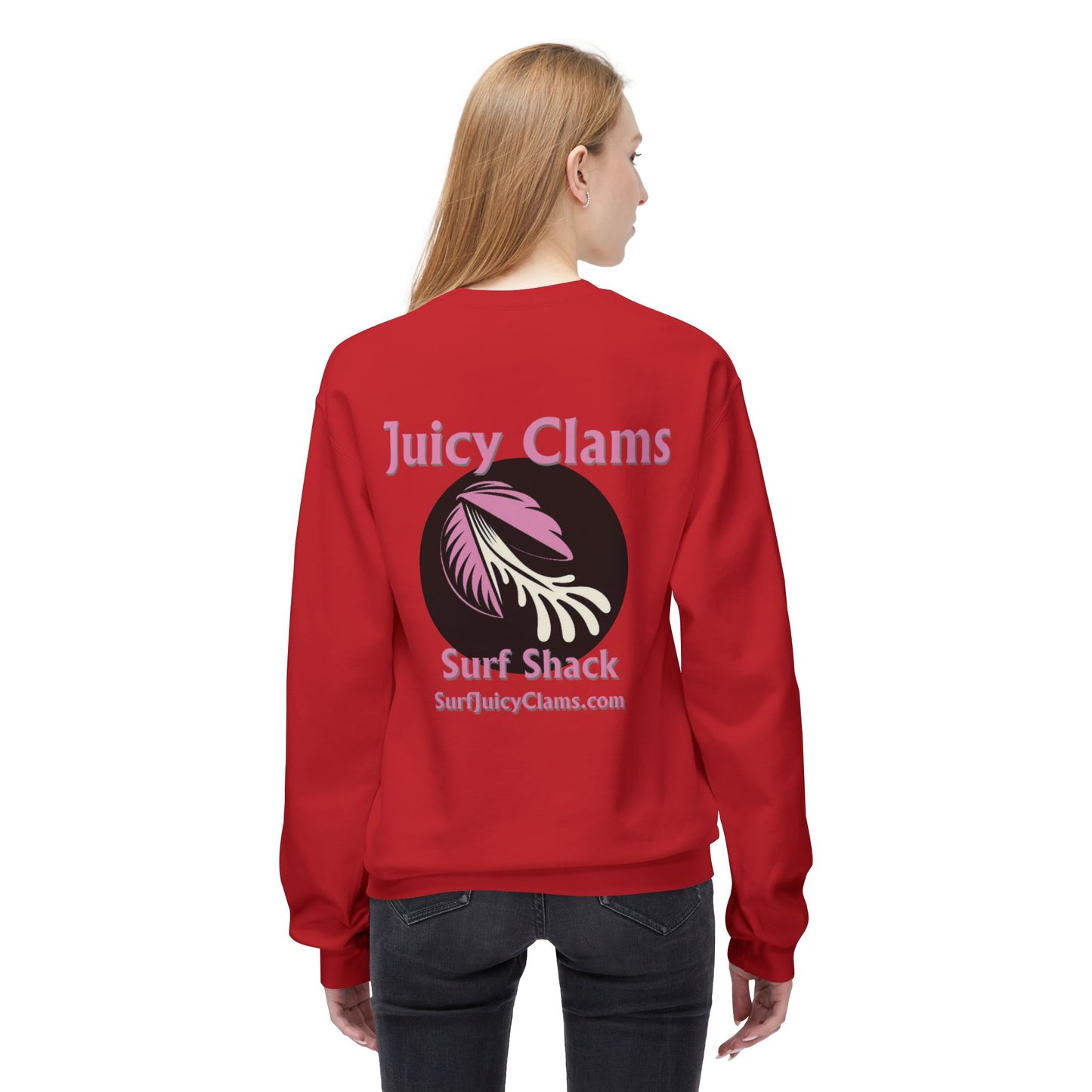 Juicy Clams Unisex Midweight Sweatshirt (A001)