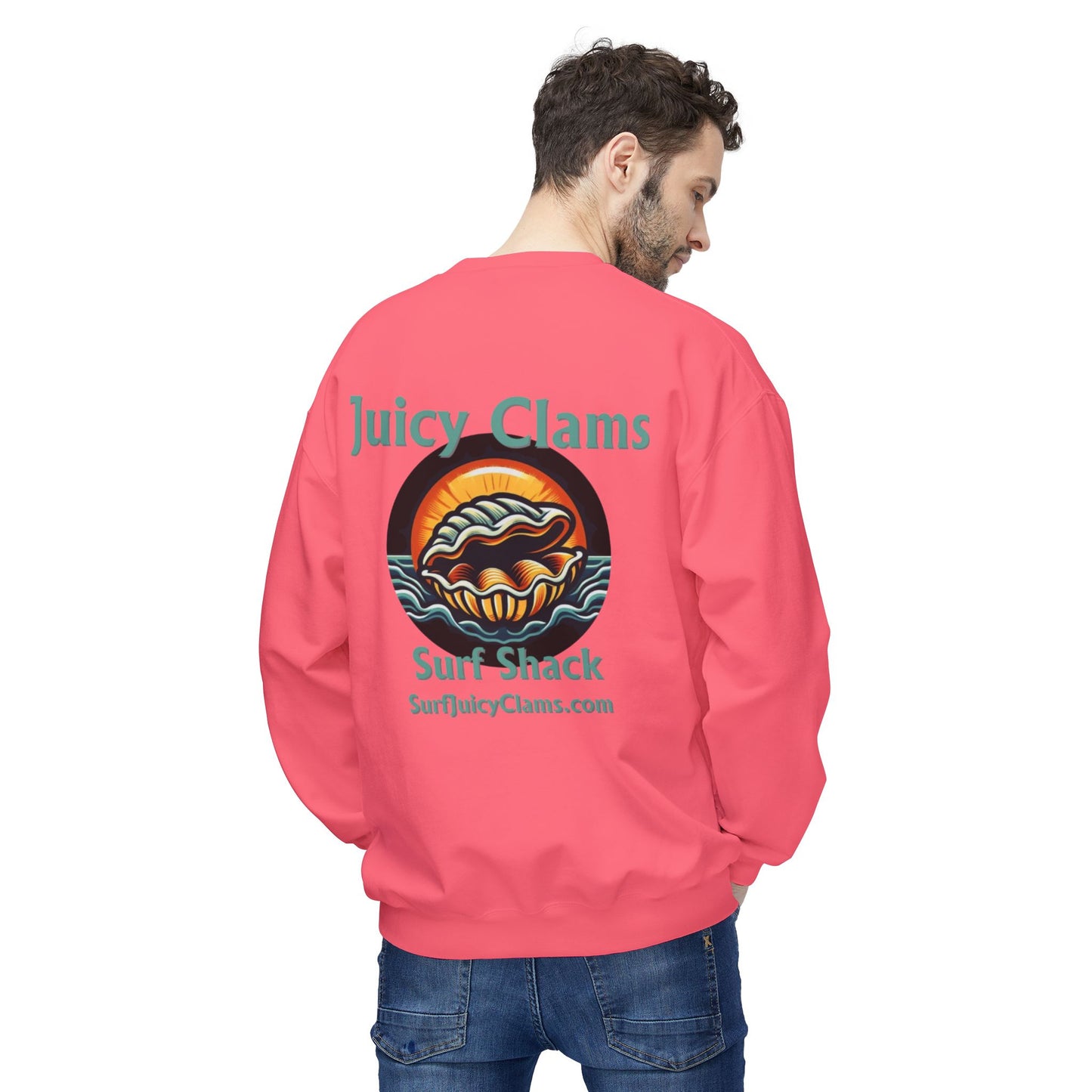 Juicy Clams Unisex Midweight Sweatshirt (A002)