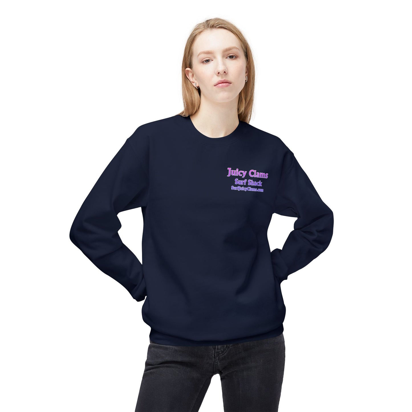 Juicy Clams Unisex Midweight Sweatshirt (D054)