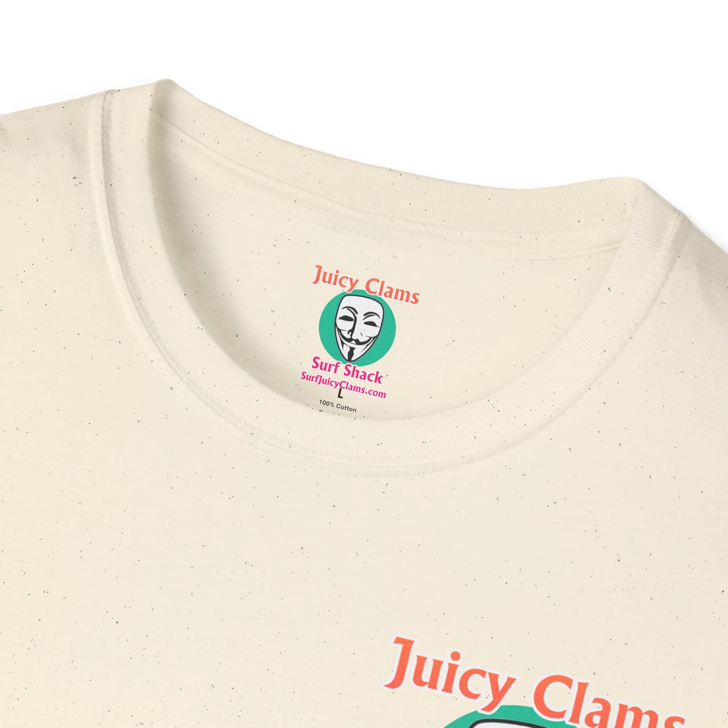 Juicy Clams Unisex Logo T-Shirt (A009)