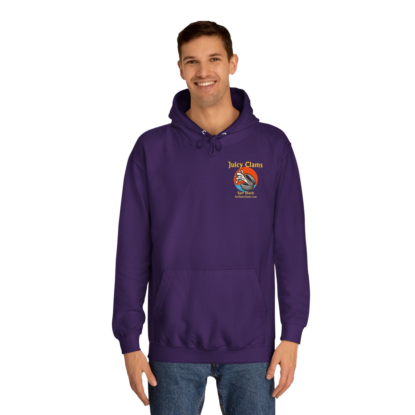 Juicy Clams Unisex College Hoodie (A005)