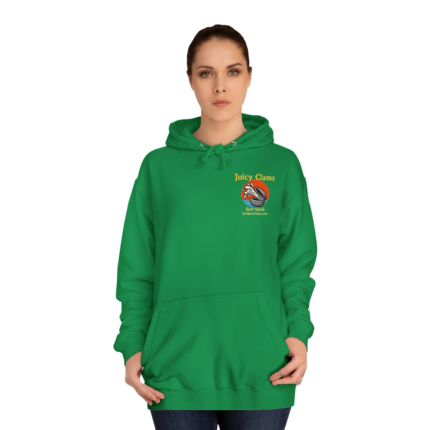 Juicy Clams Unisex College Hoodie (A005)