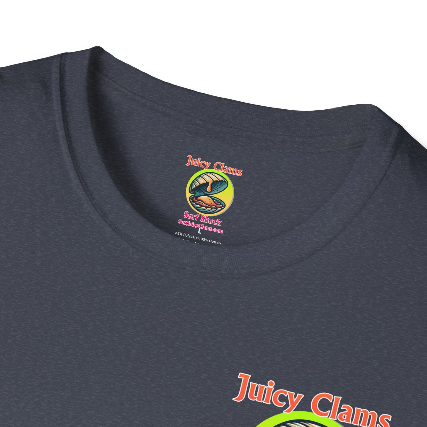 Juicy Clams Unisex Logo T-Shirt (A010)