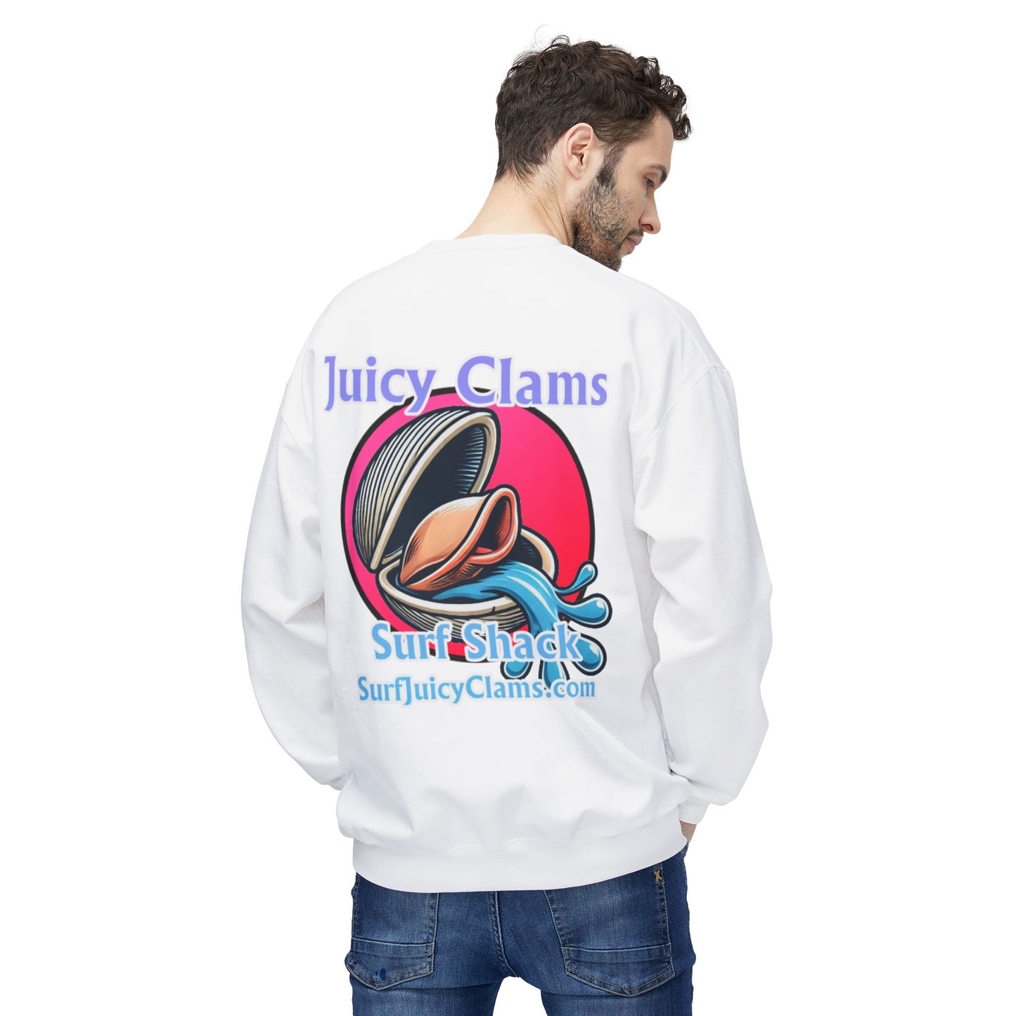 Juicy Clams Unisex Midweight Sweatshirt (A007)