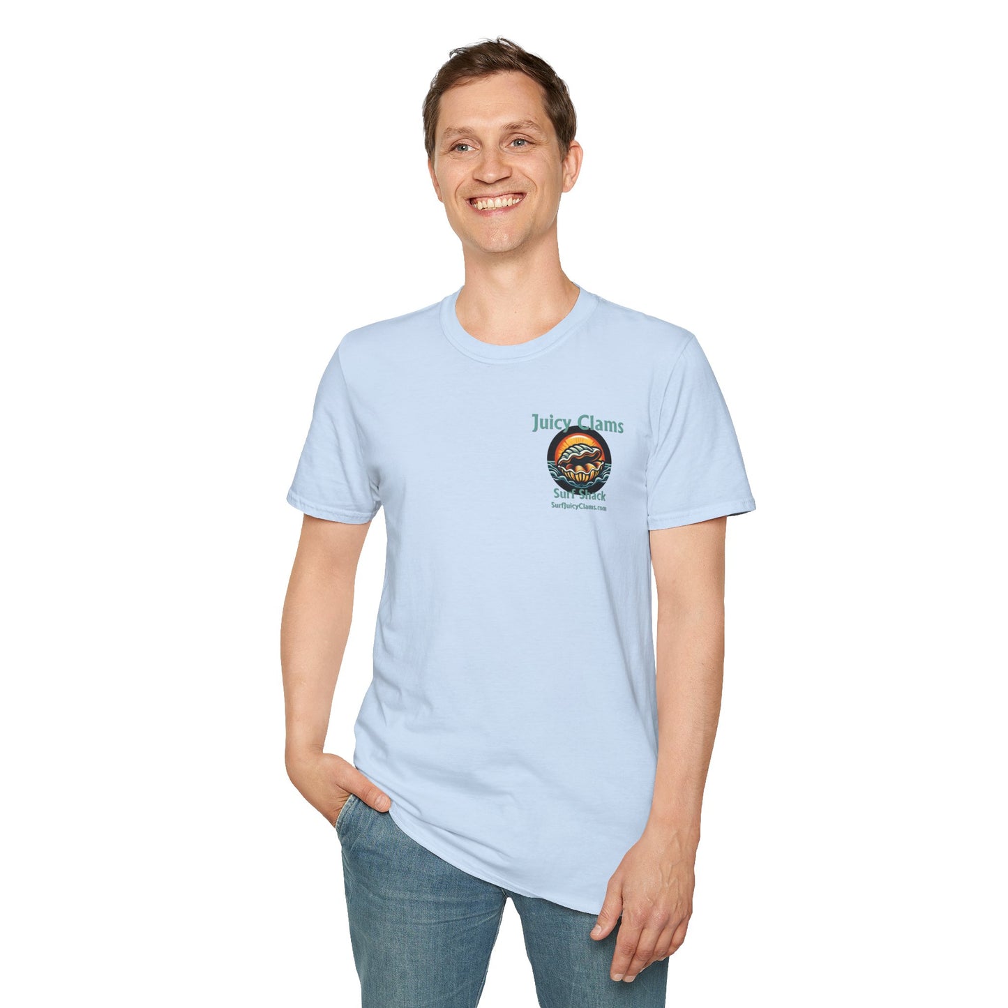 Juicy Clams Unisex Logo T-Shirt (A002)