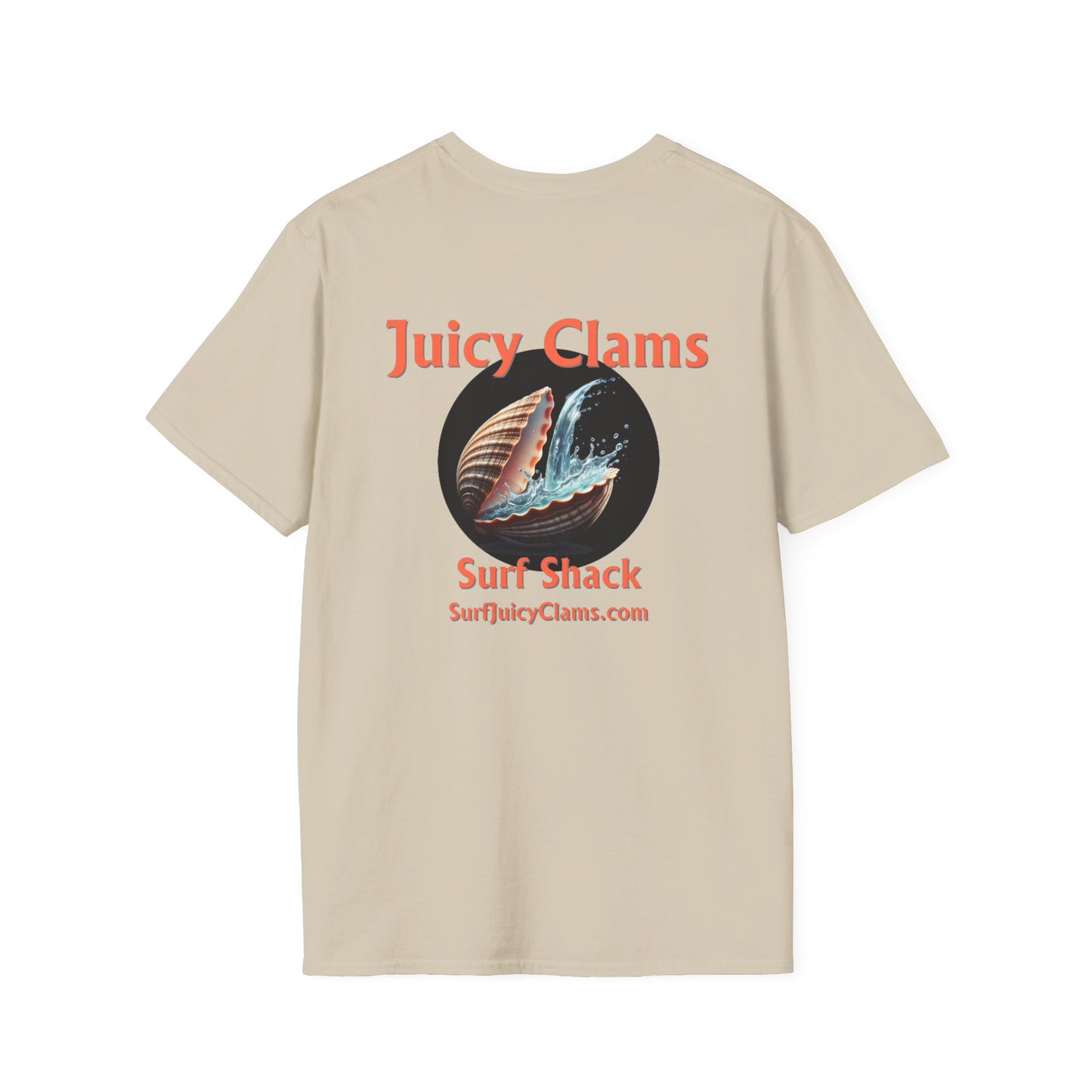Juicy Clams Unisex Logo T-Shirt (A011)