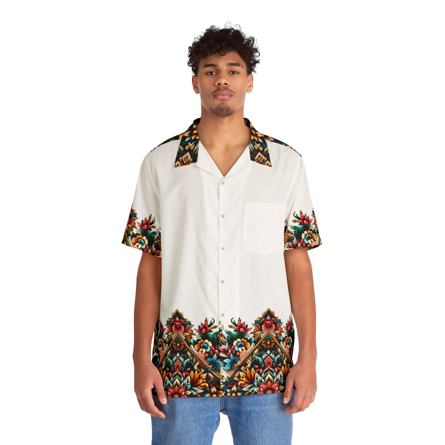 Juicy Clams Men's Hawaiian Shirt (1145)