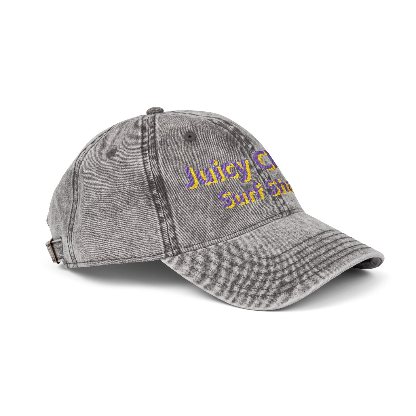 Juicy Clams Embroidered Vintage Cap (E006)