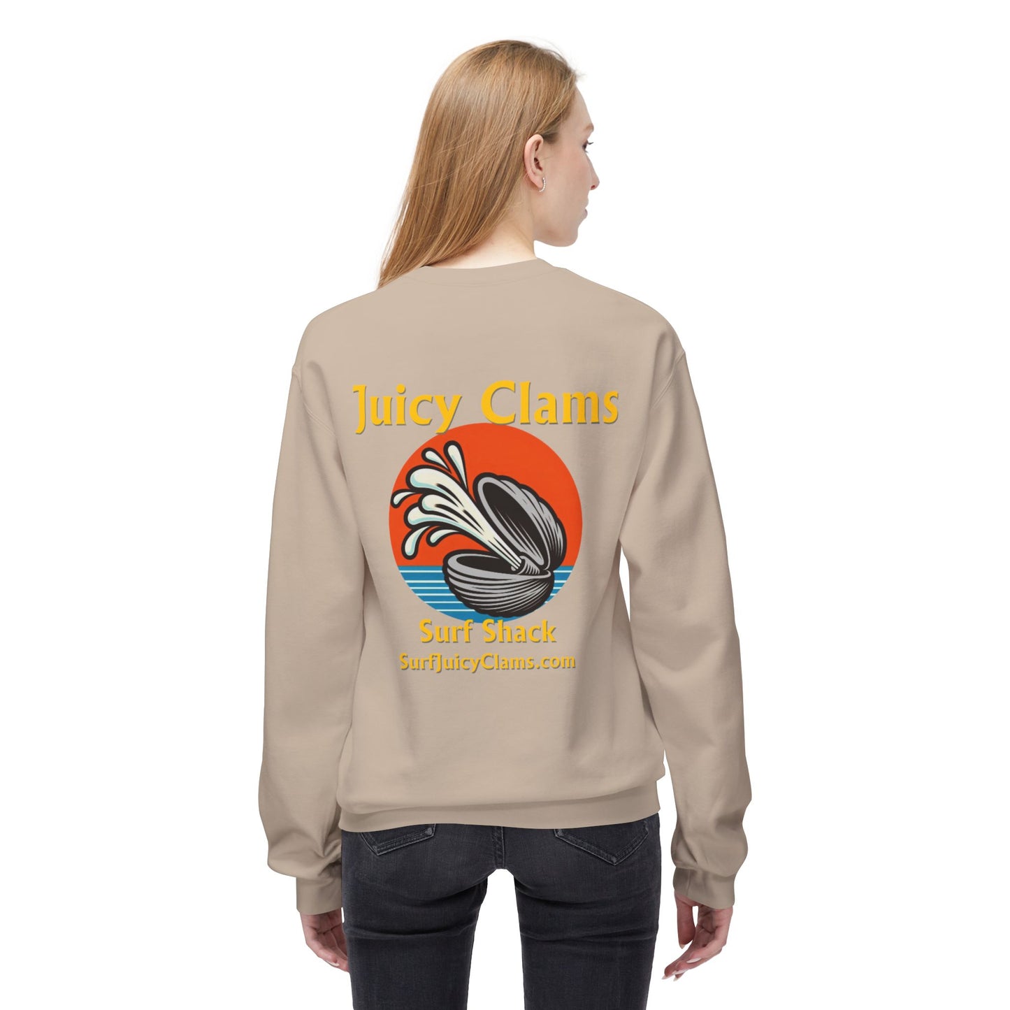 Juicy Clams Unisex Midweight Sweatshirt (A005)