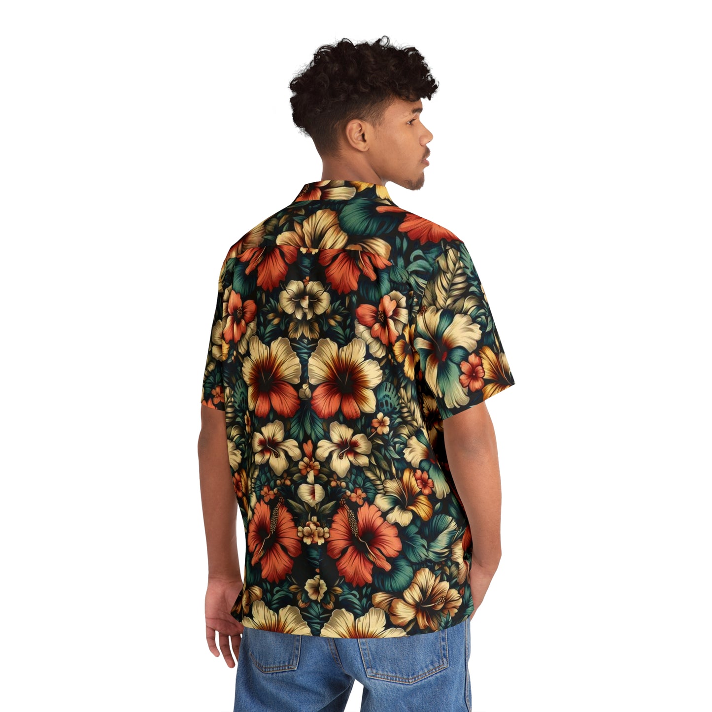 Juicy Clams Men's Hawaiian Shirt (H081)