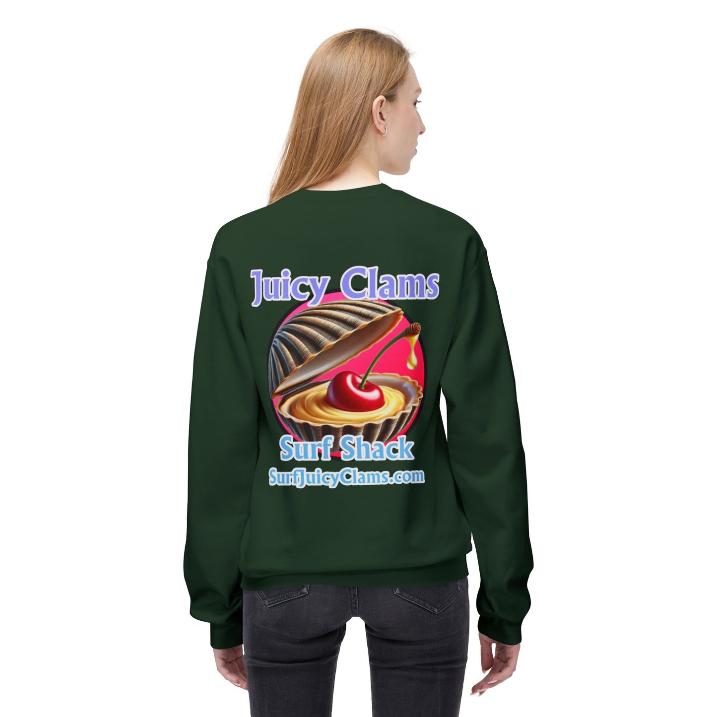 Juicy Clams Unisex Midweight Sweatshirt (A012)