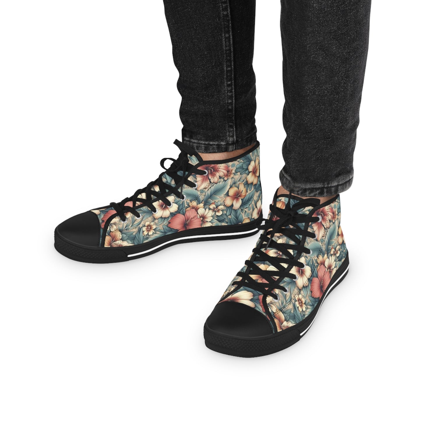 Juicy Clams Men's High Top Sneakers (1096)