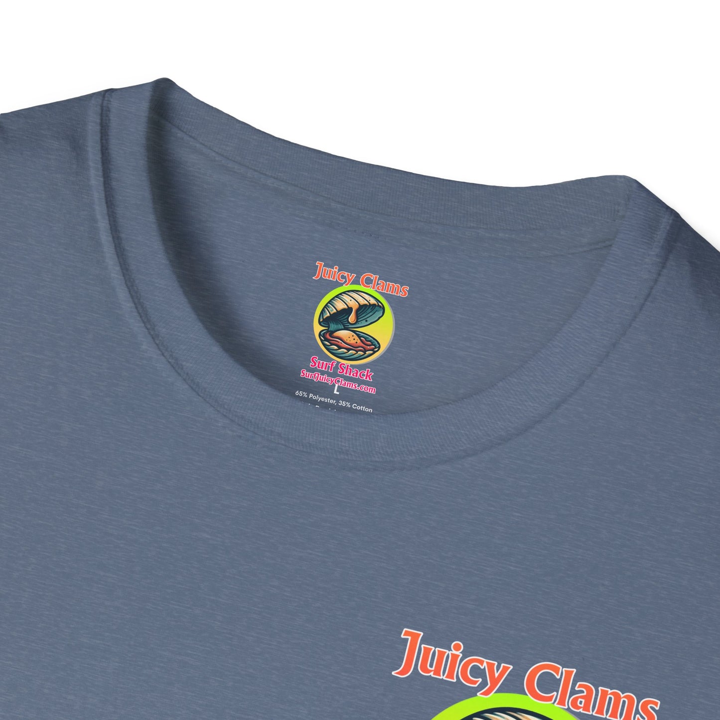 Juicy Clams Unisex Logo T-Shirt (A010)