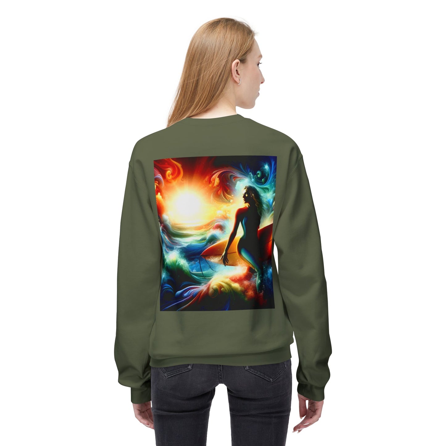 Juicy Clams Unisex Midweight Sweatshirt (D004)