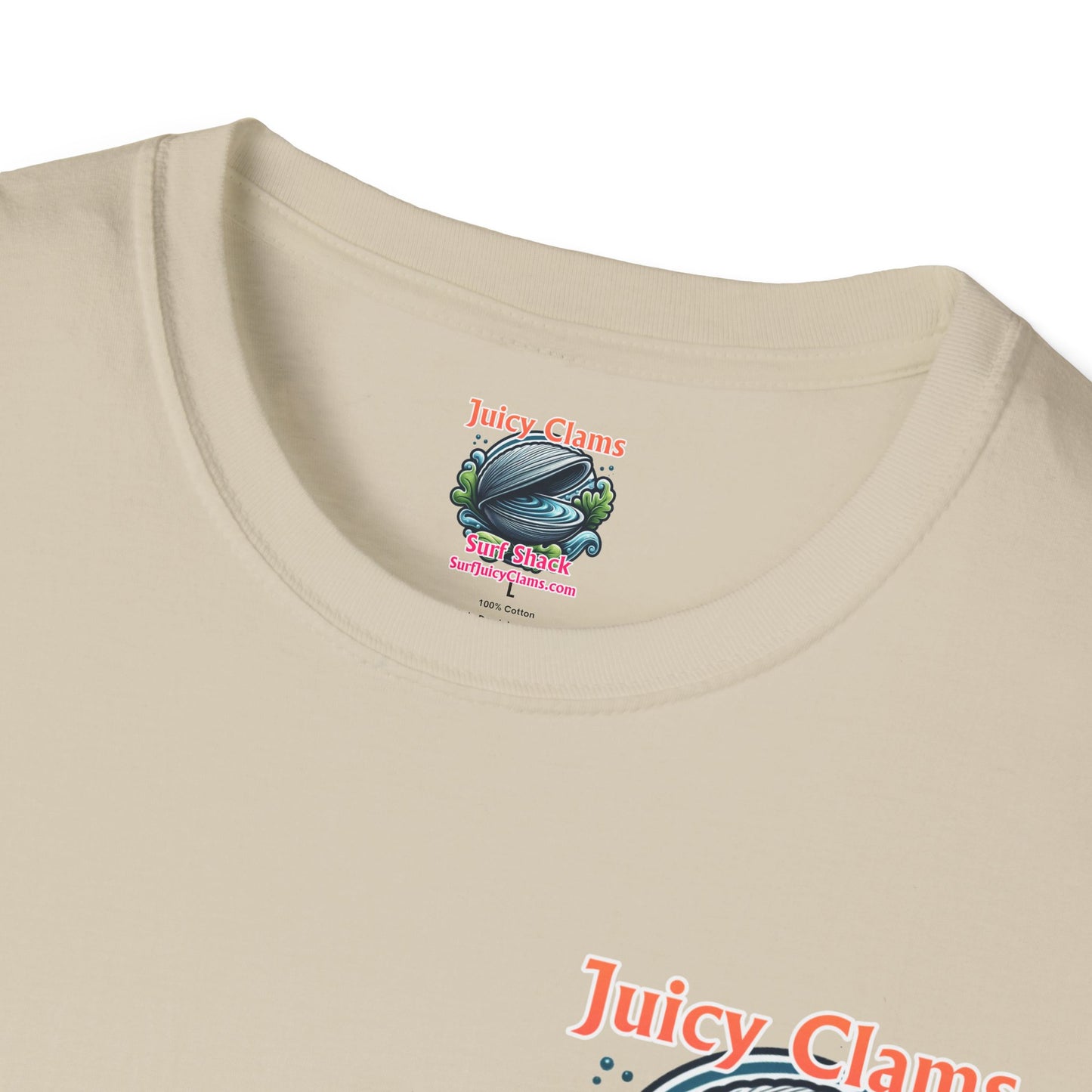 Juicy Clams Unisex Logo T-Shirt (A013)