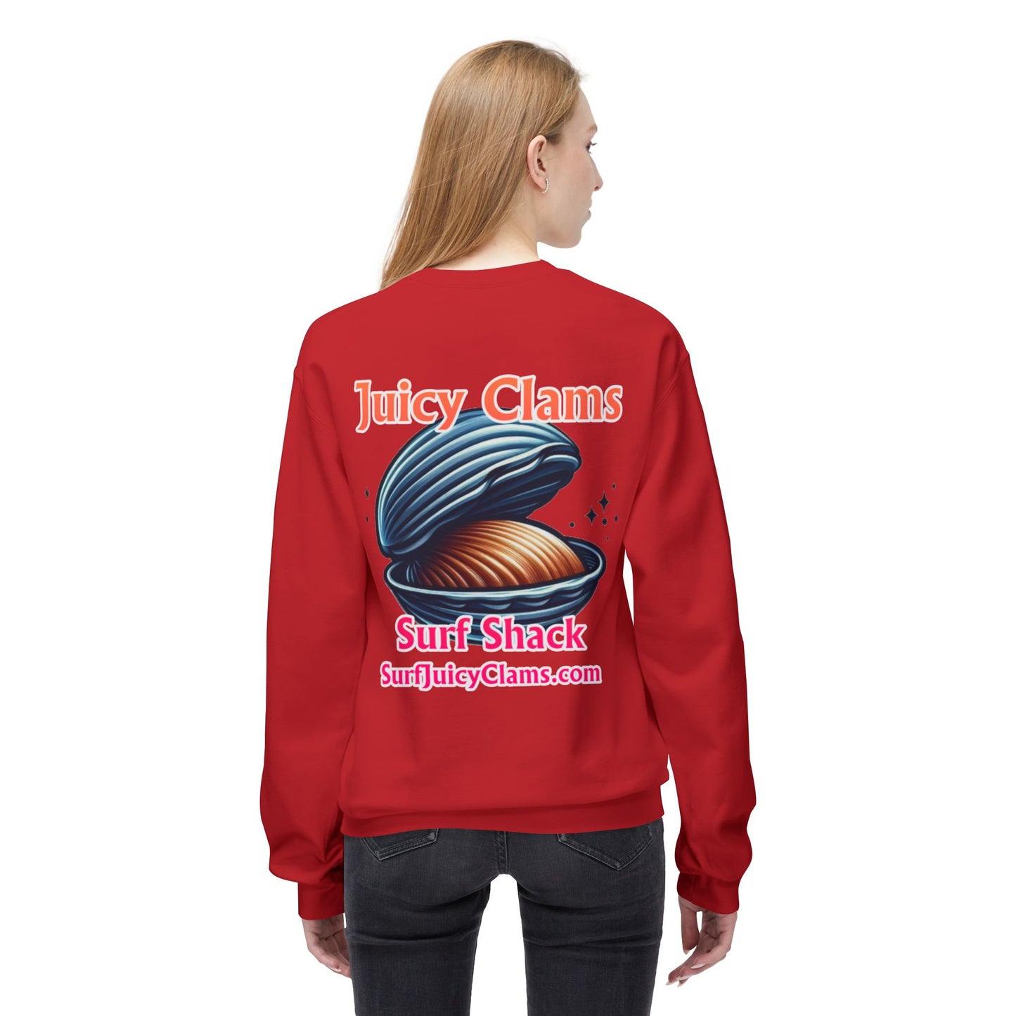 Juicy Clams Unisex Midweight Sweatshirt (A029)