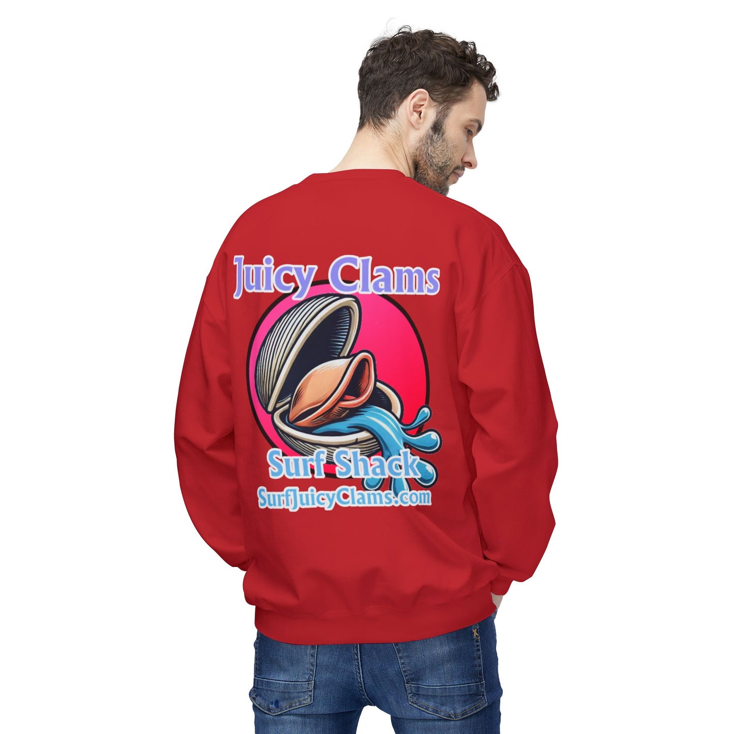 Juicy Clams Unisex Midweight Sweatshirt (A007)