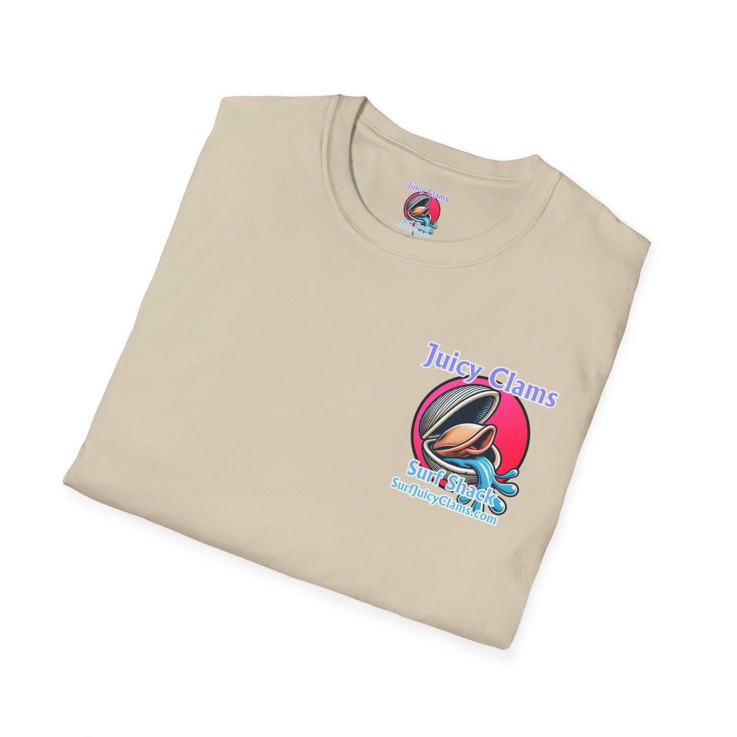Juicy Clams Unisex Logo T-Shirt (A007)