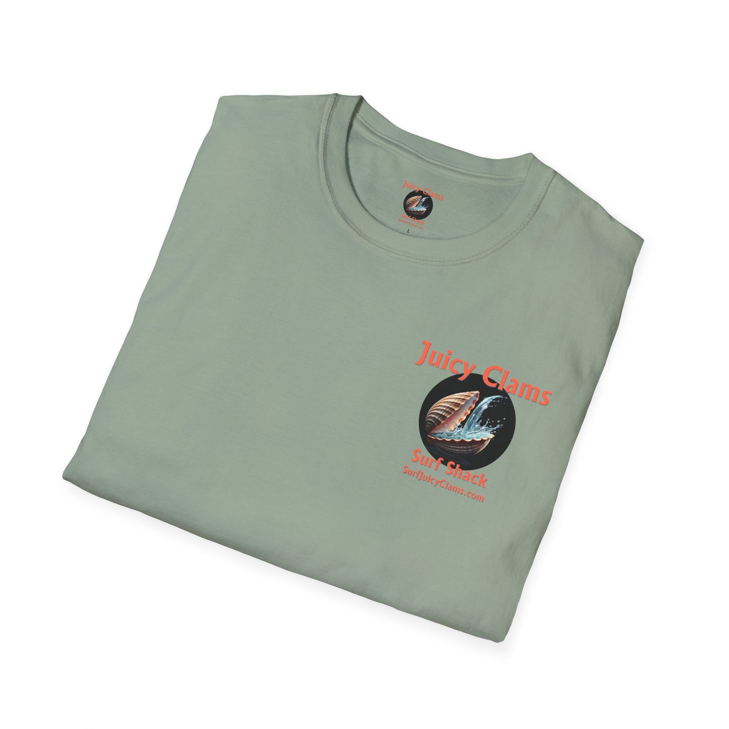Juicy Clams Unisex Logo T-Shirt (A011)