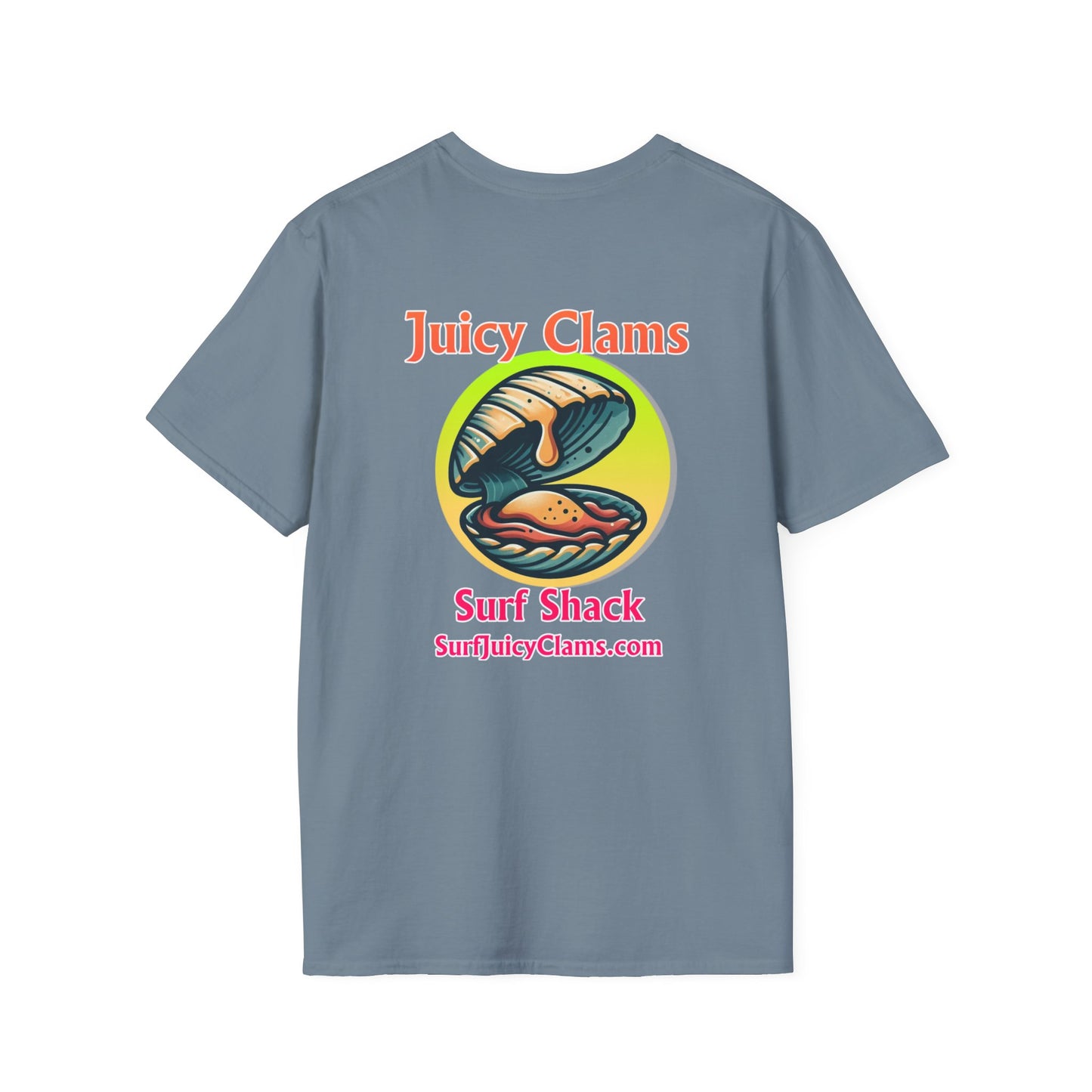 Juicy Clams Unisex Logo T-Shirt (A010)