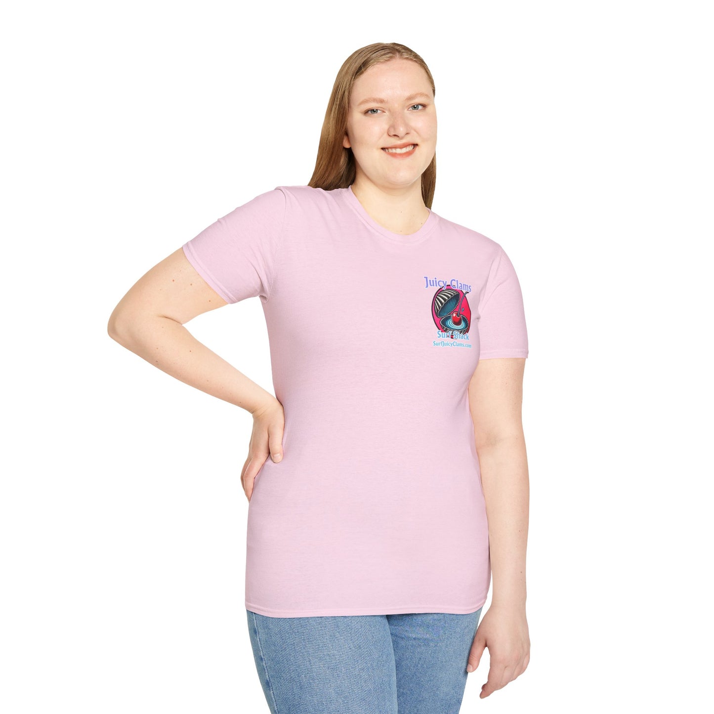 Juicy Clams Unisex Logo T-Shirt (A008)