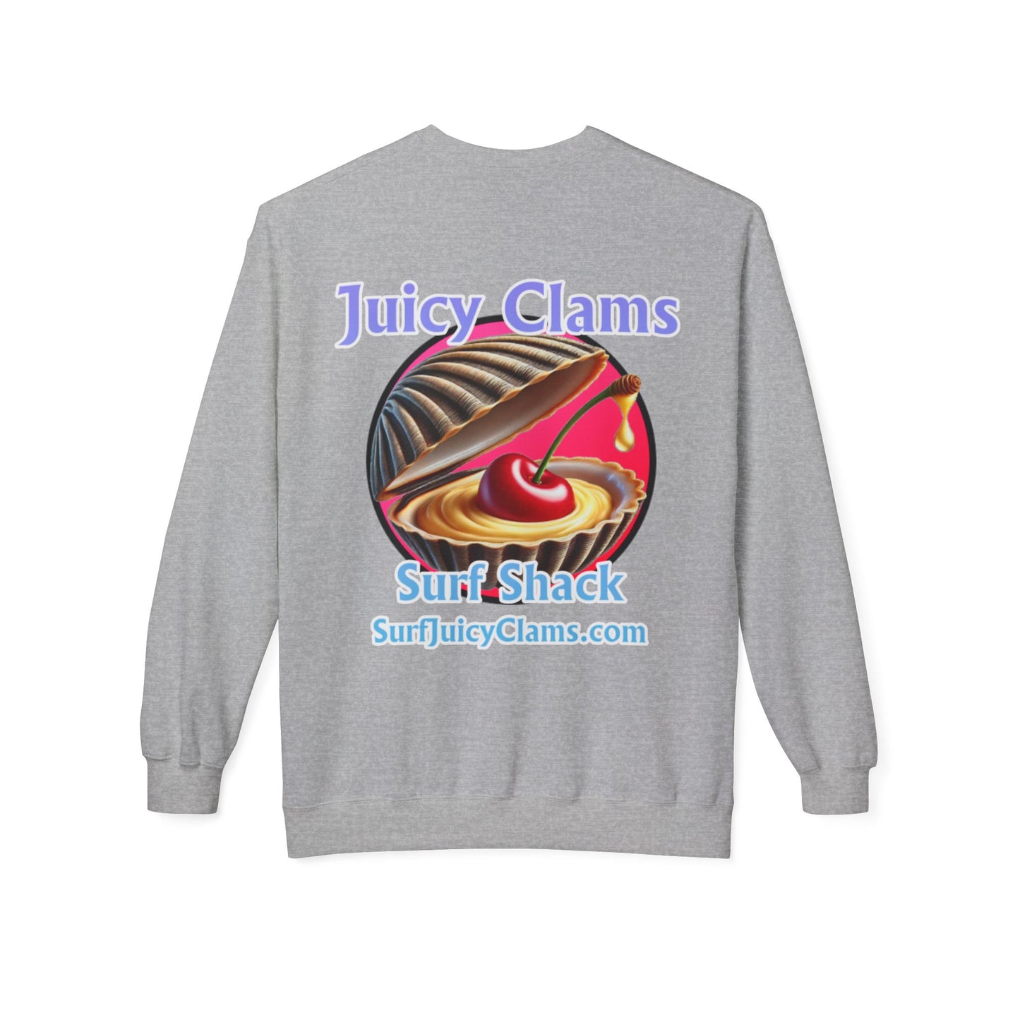 Juicy Clams Unisex Midweight Sweatshirt (A012)