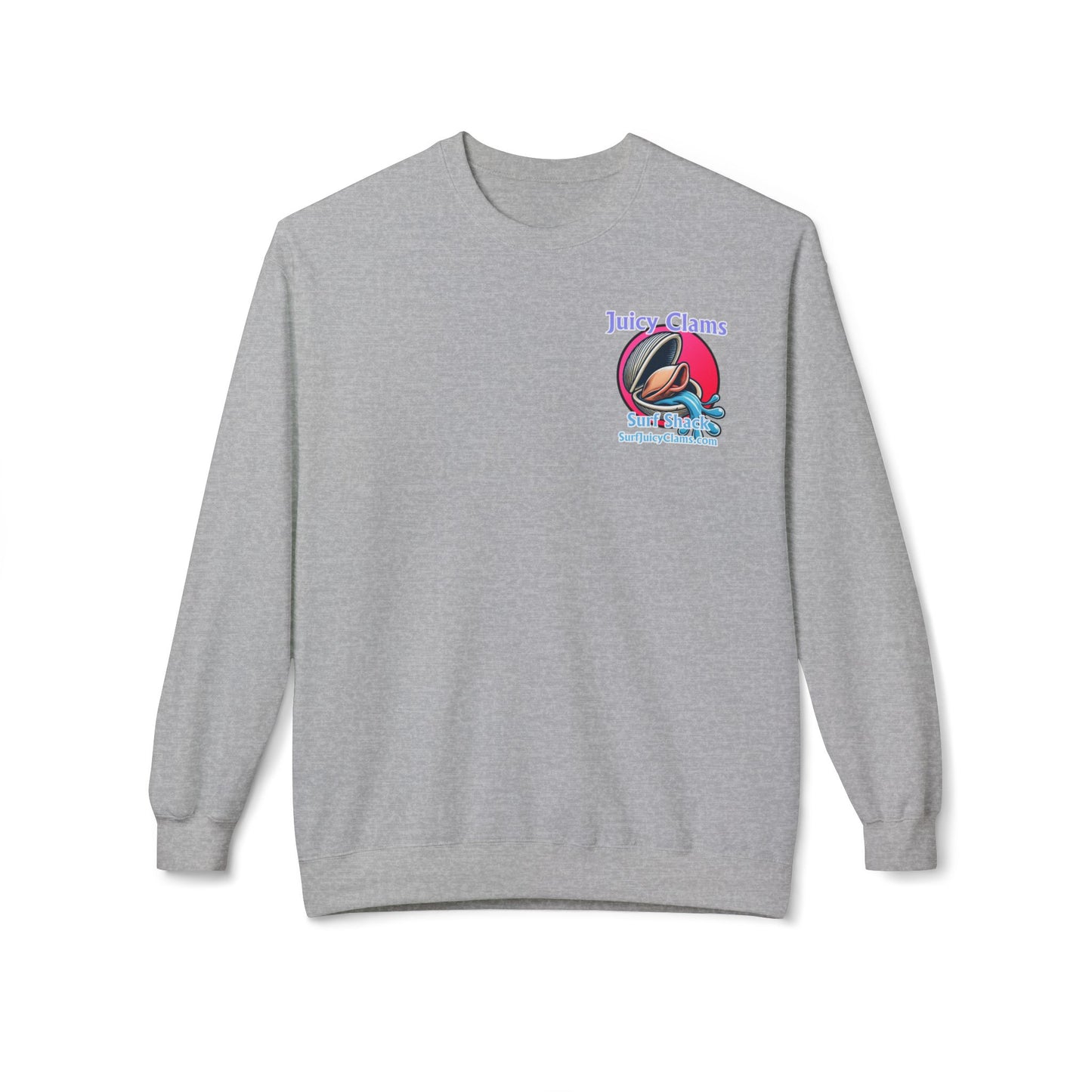 Juicy Clams Unisex Midweight Sweatshirt (A007)