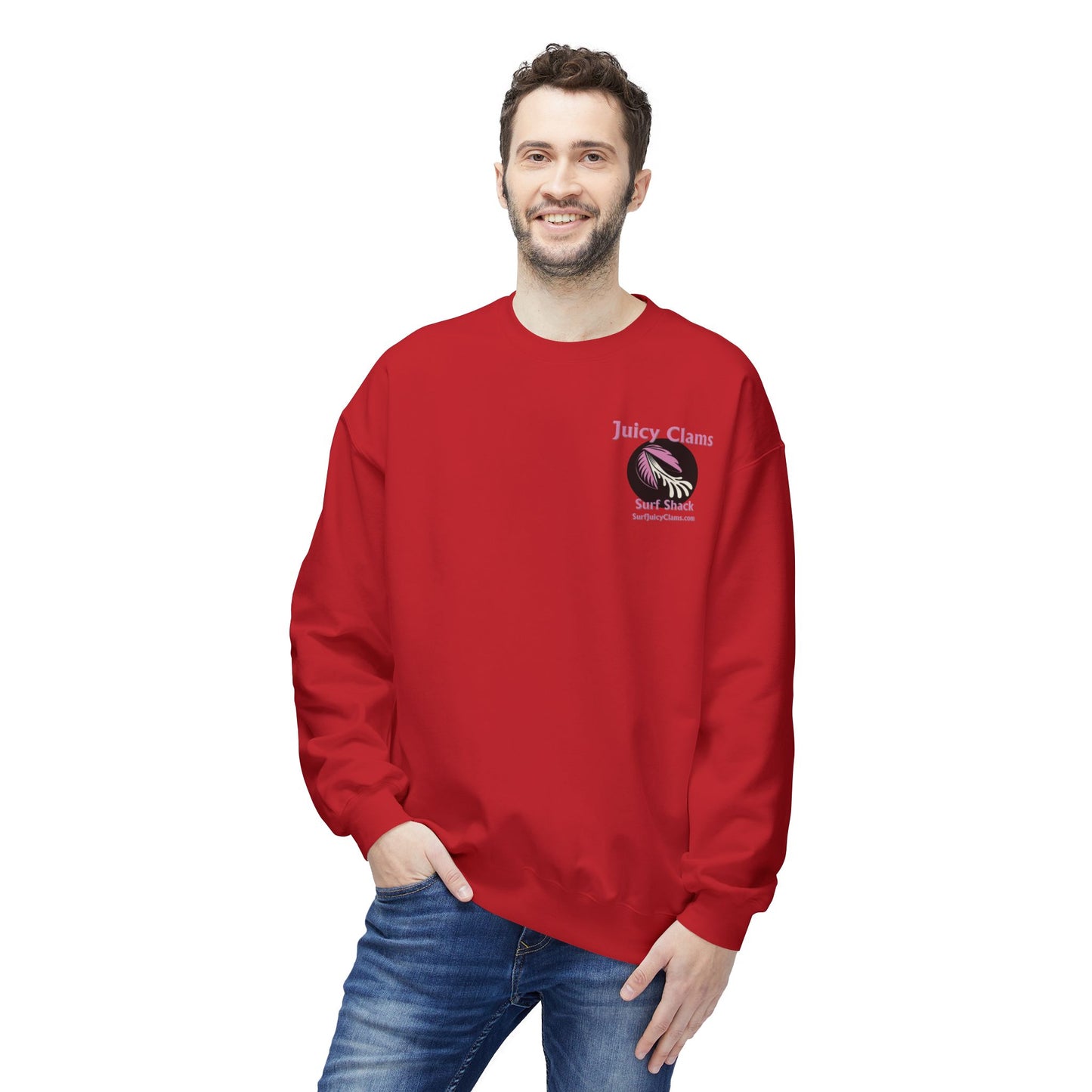 Juicy Clams Unisex Midweight Sweatshirt (A001)