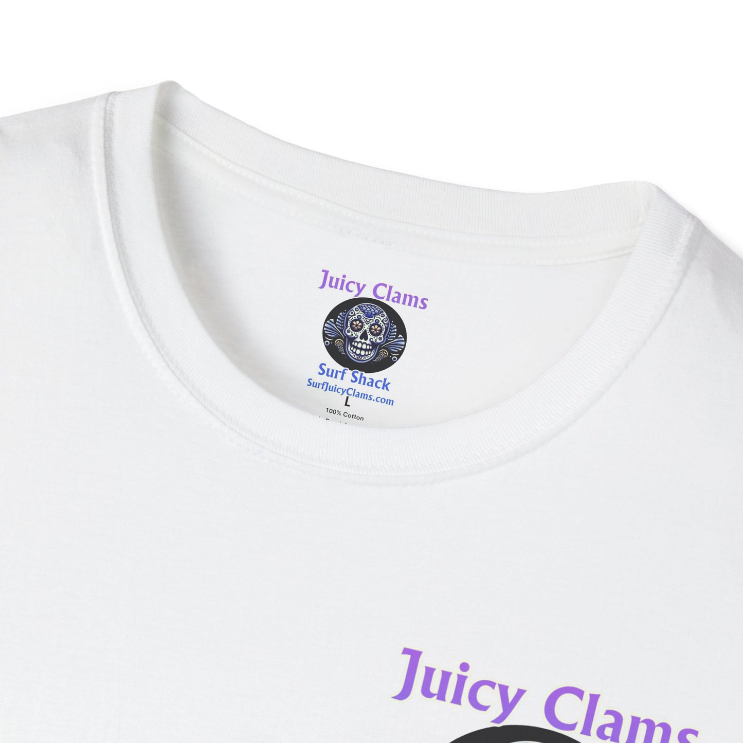 Juicy Clams Unisex Logo T-Shirt (A006)