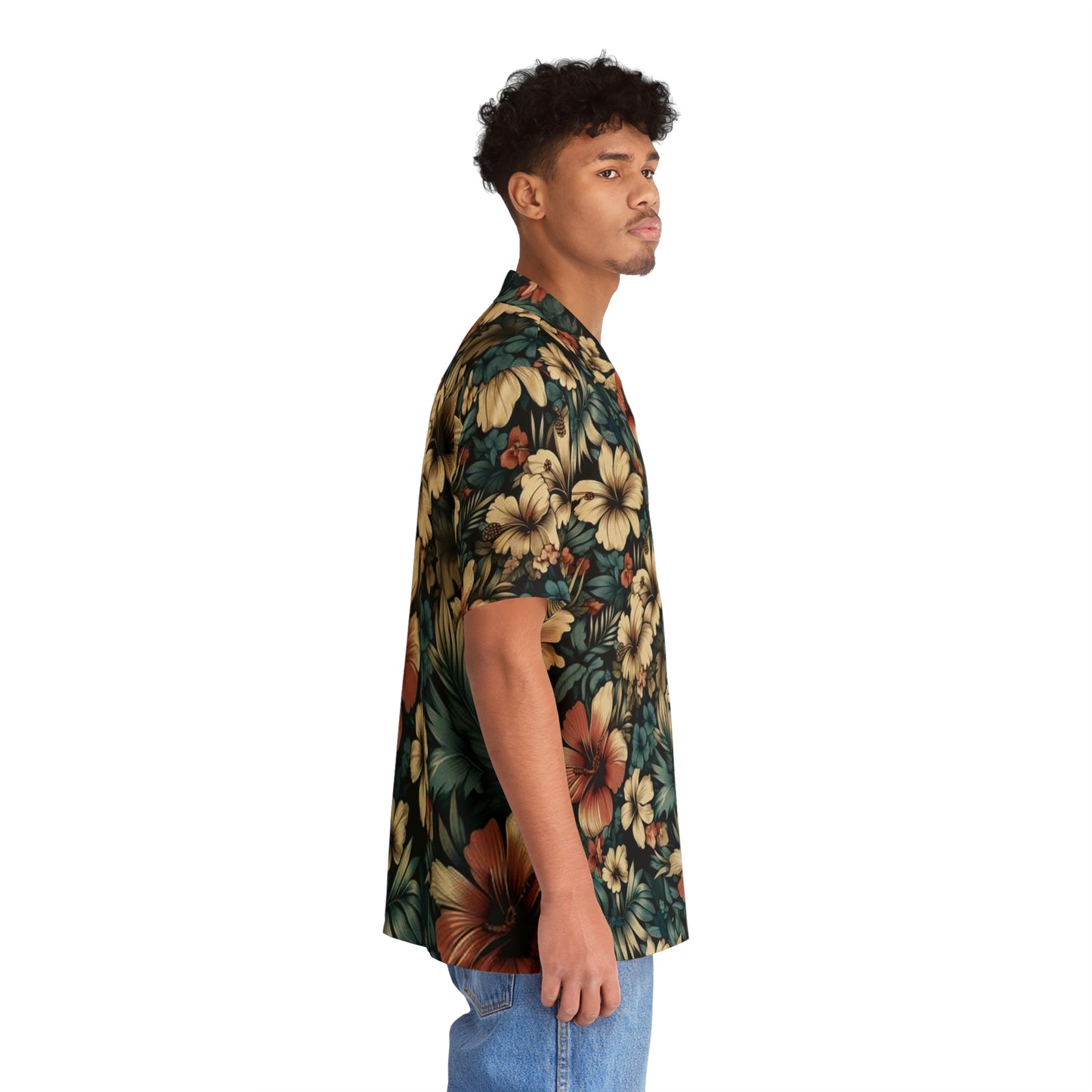 Juicy Clams Men's Hawaiian Shirt (1097)