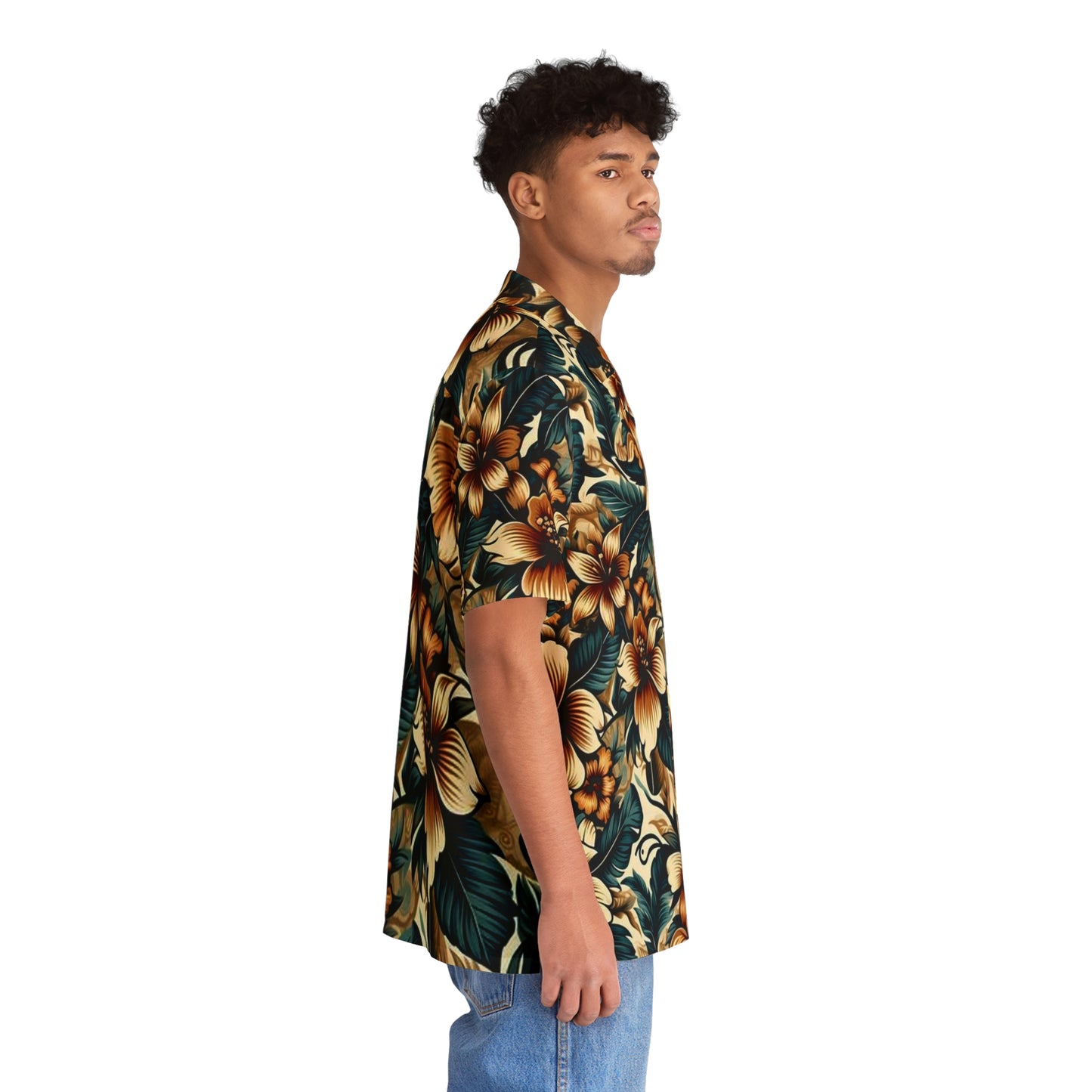 Juicy Clams Men's Hawaiian Shirt (1100)
