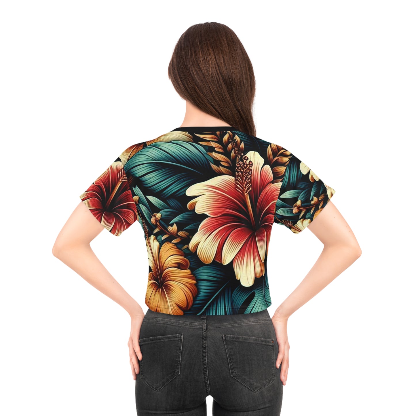 Juicy Clams Crop Top Tee (H093)