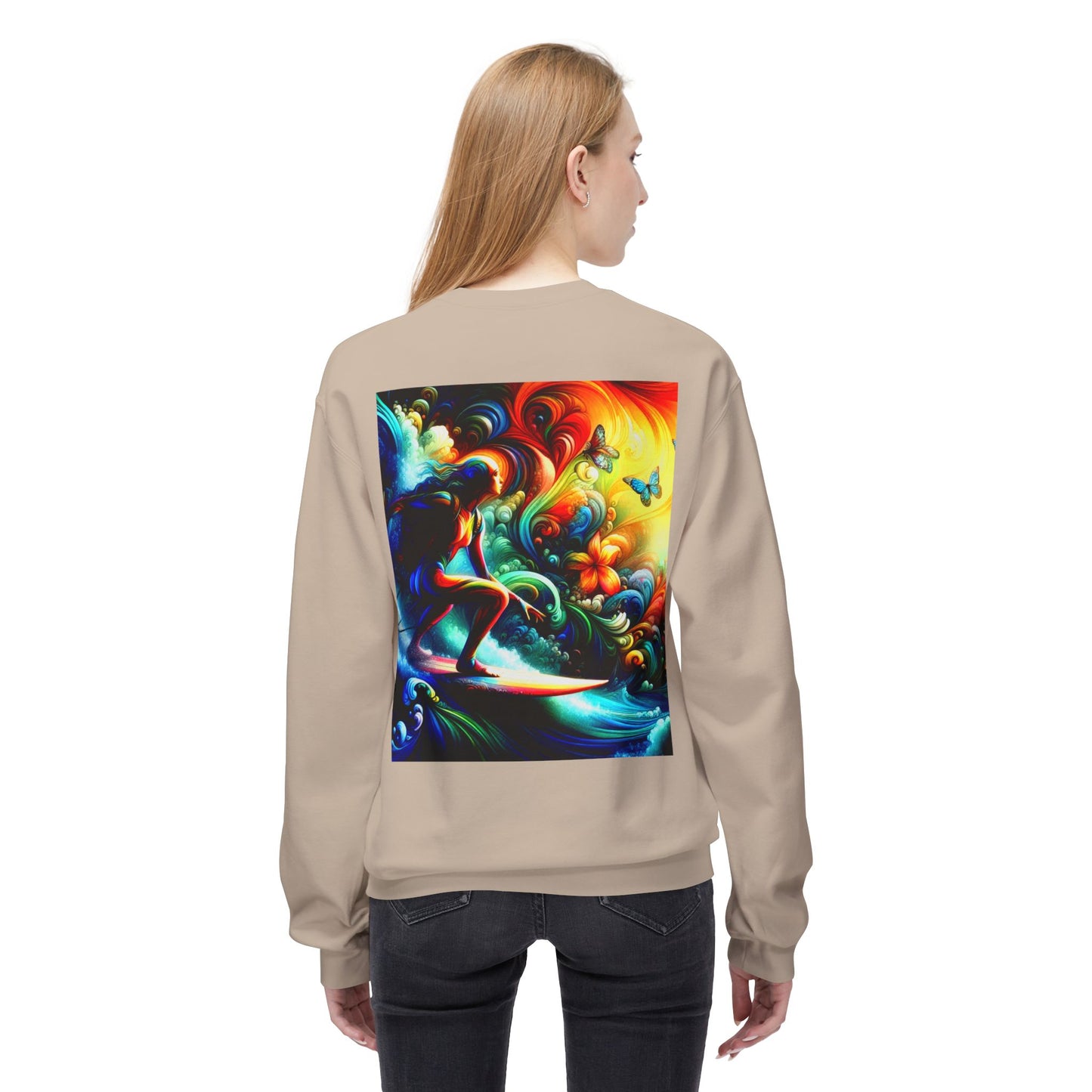 Juicy Clams Unisex Midweight Sweatshirt (D006)