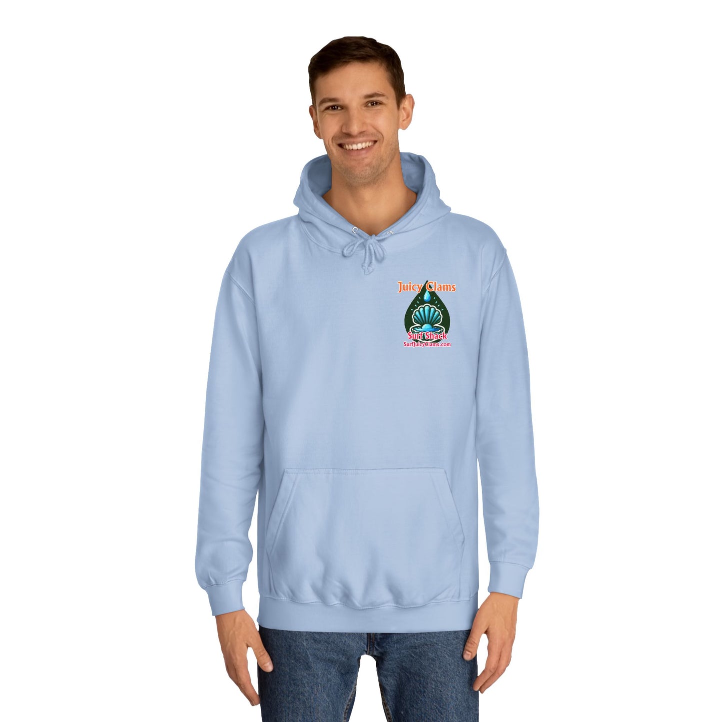 Juicy Clams Unisex College Hoodie (A015)