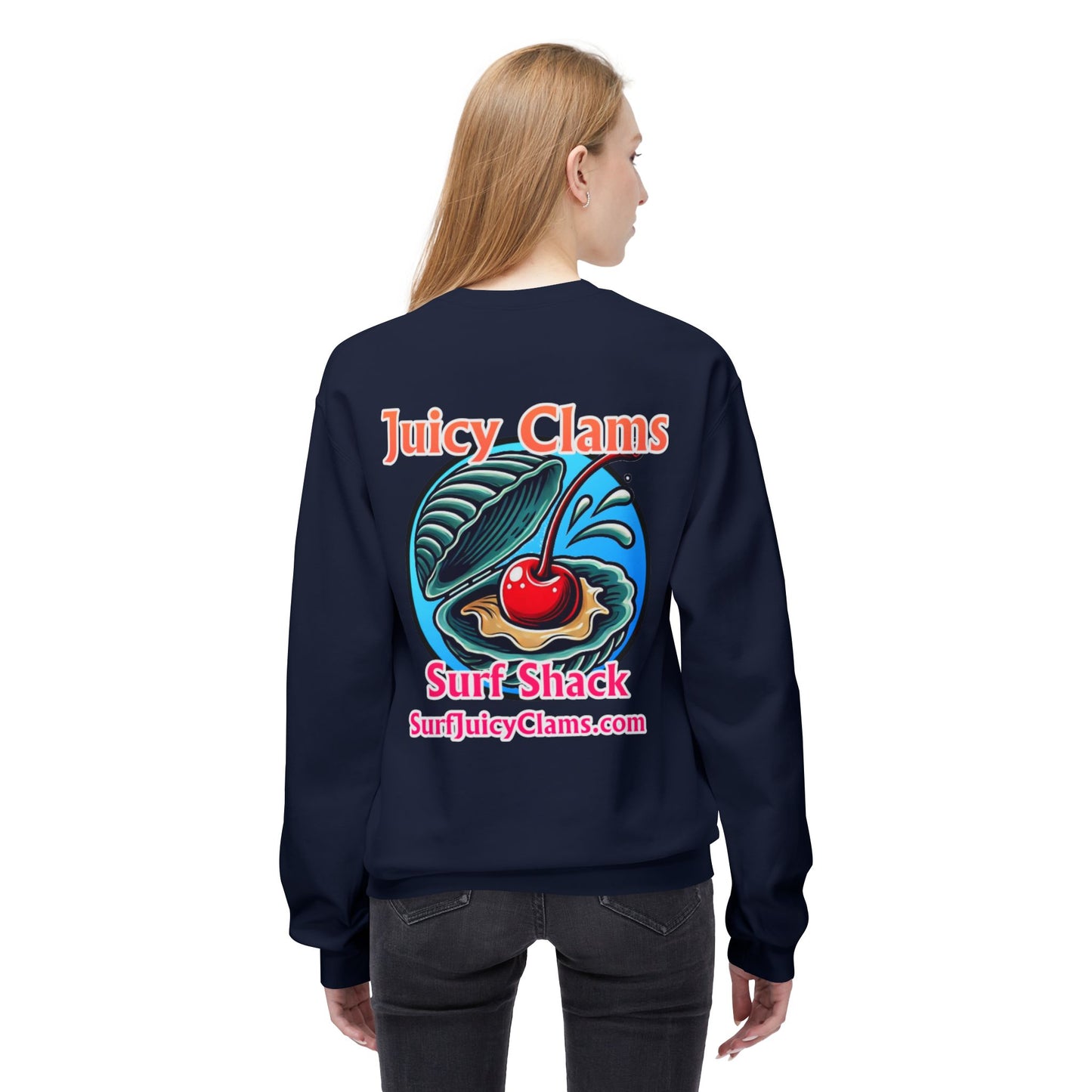 Juicy Clams Unisex Midweight Sweatshirt (A003)