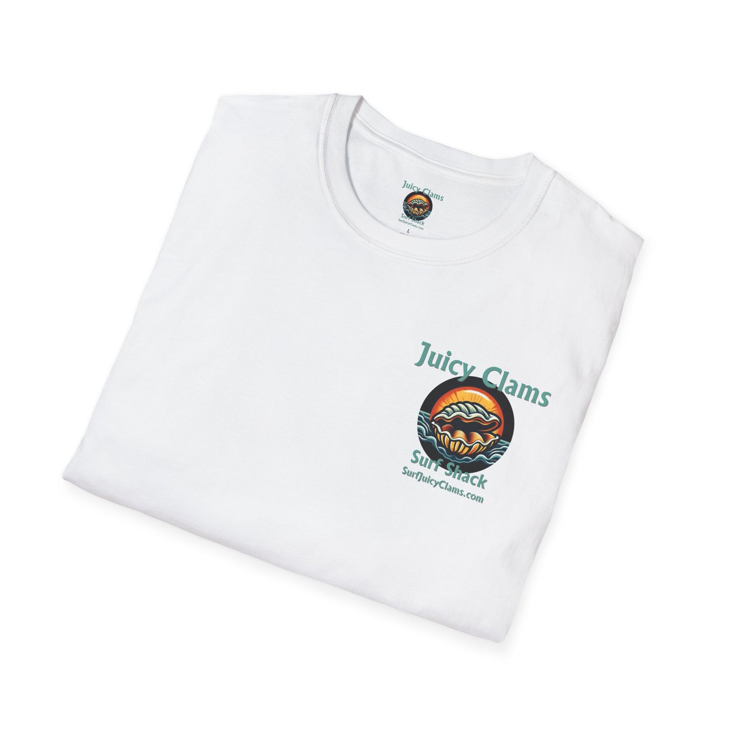 Juicy Clams Unisex Logo T-Shirt (A002)