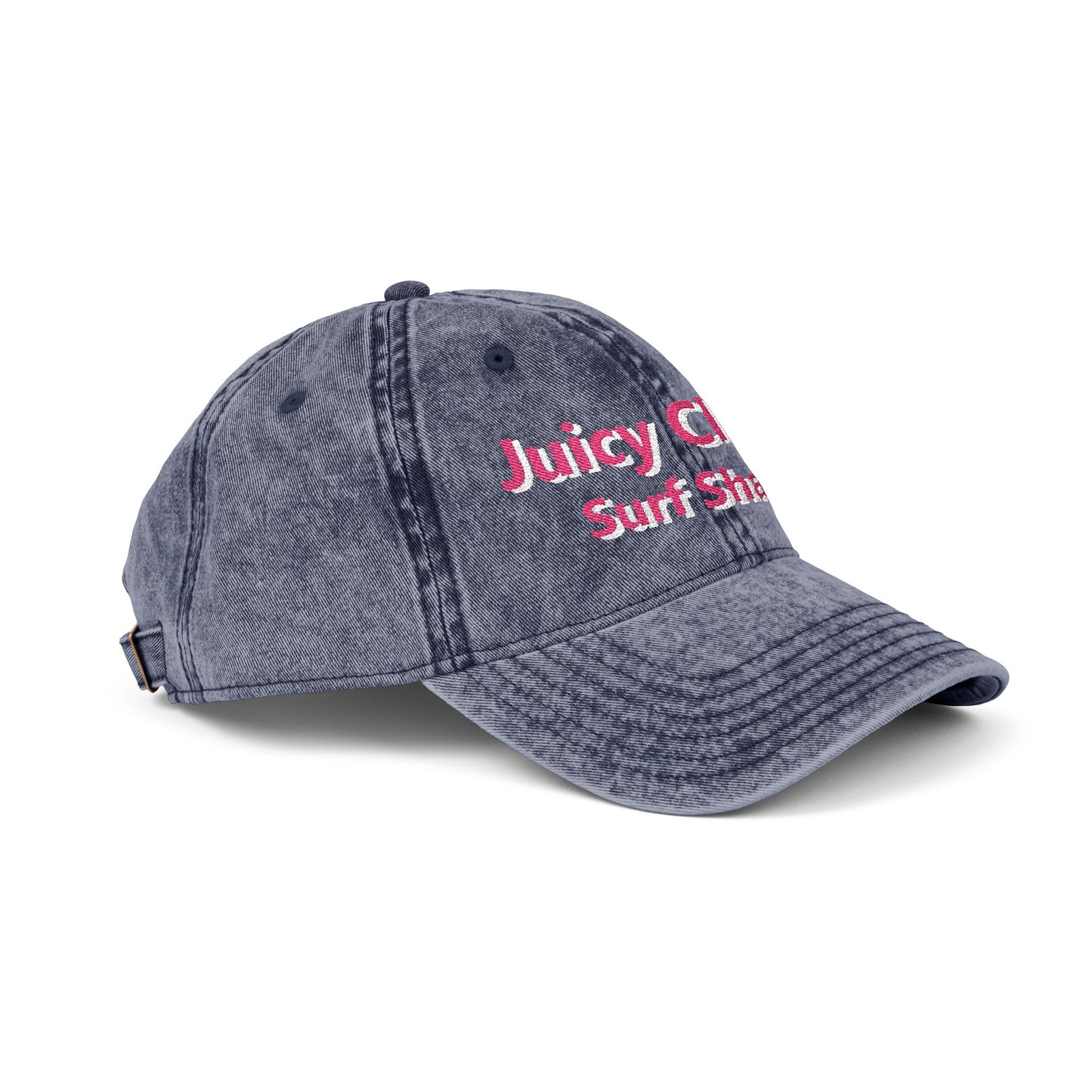 Juicy Clams Embroidered Vintage Cap (E003)